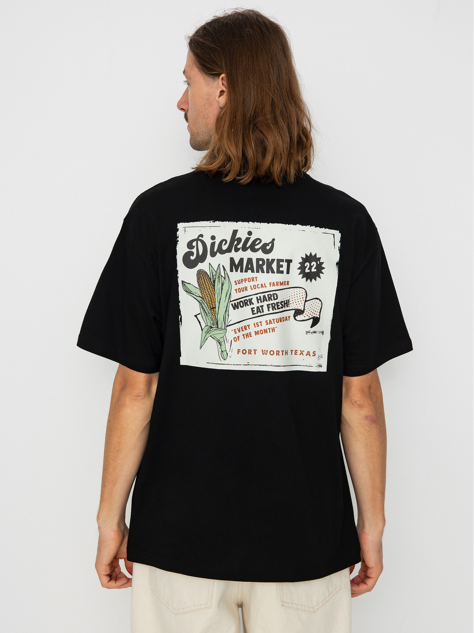 Dickies Grainfield póló (black)