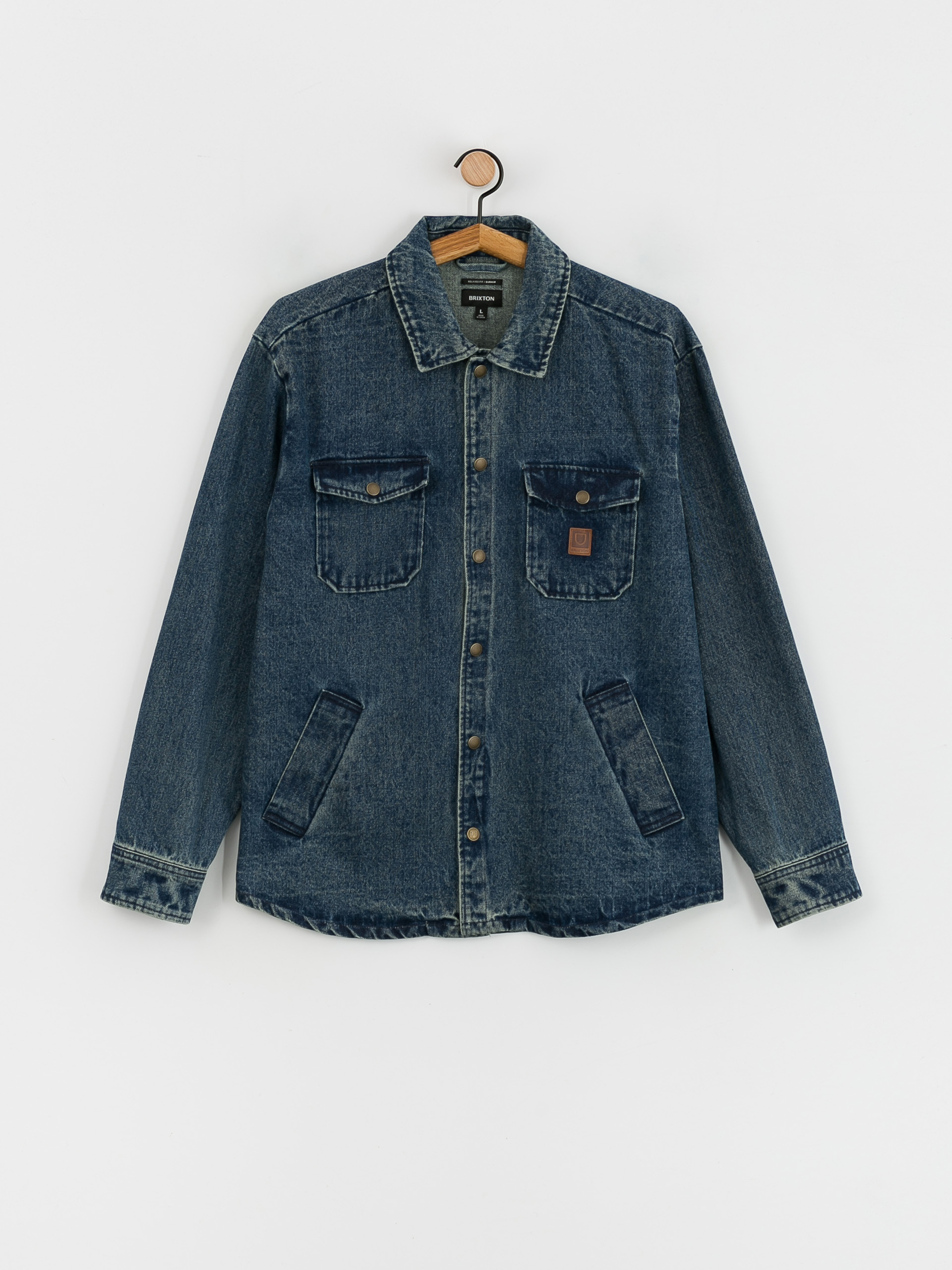 Brixton Durham Dzseki (medium wash indigo)
