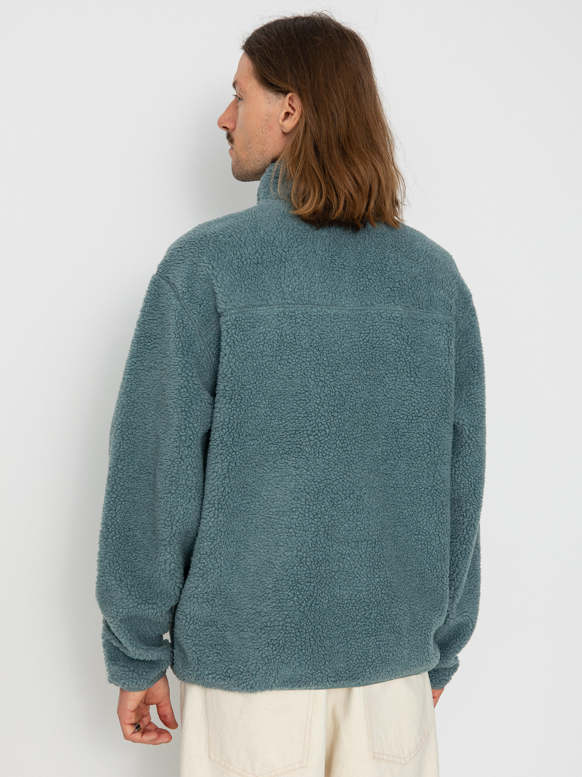 Férfi Dickies Mount Hope Quarter Zip Polár pulóver (trooper)