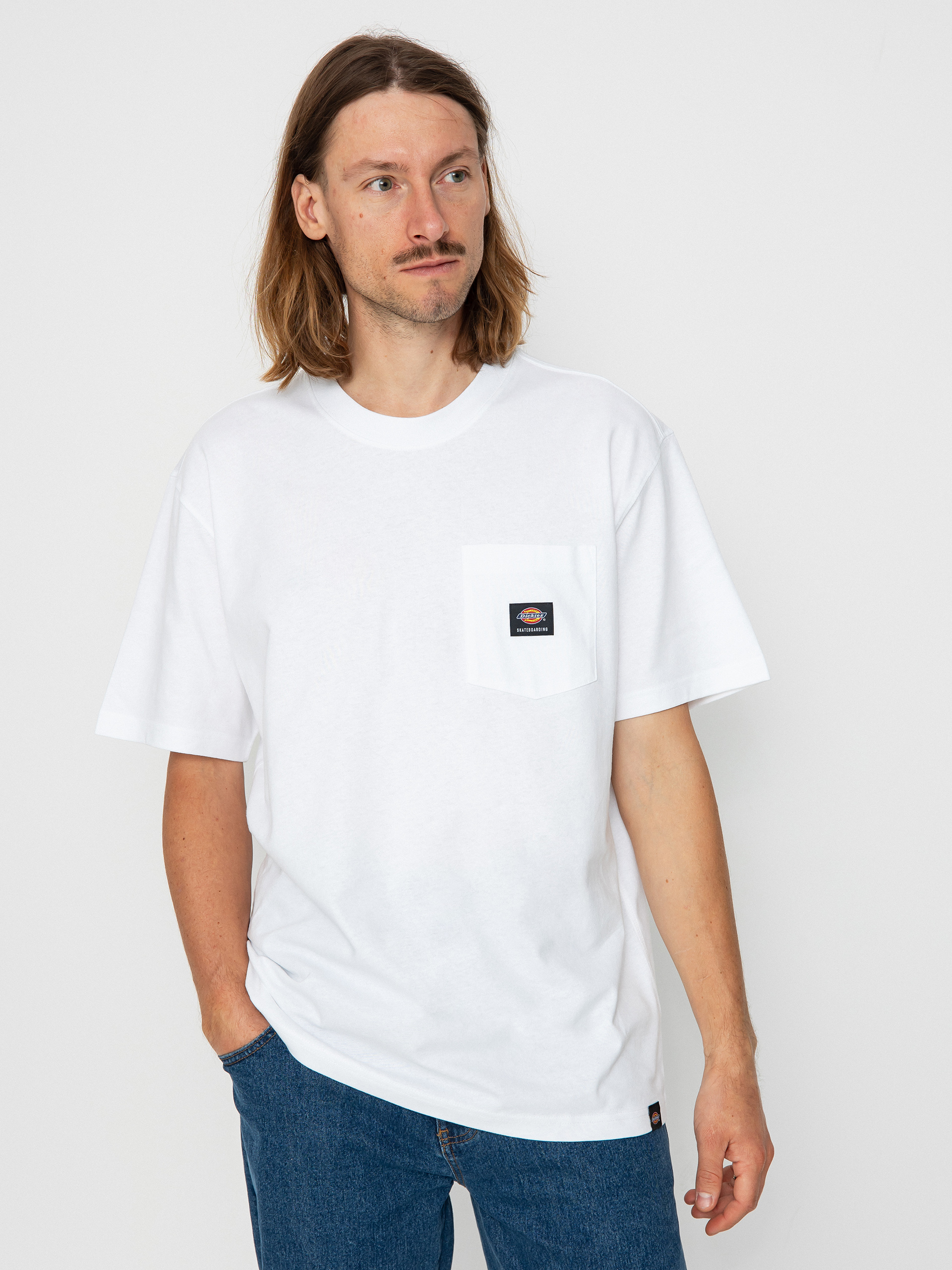 Dickies Mount Vista Pocket Póló (white)