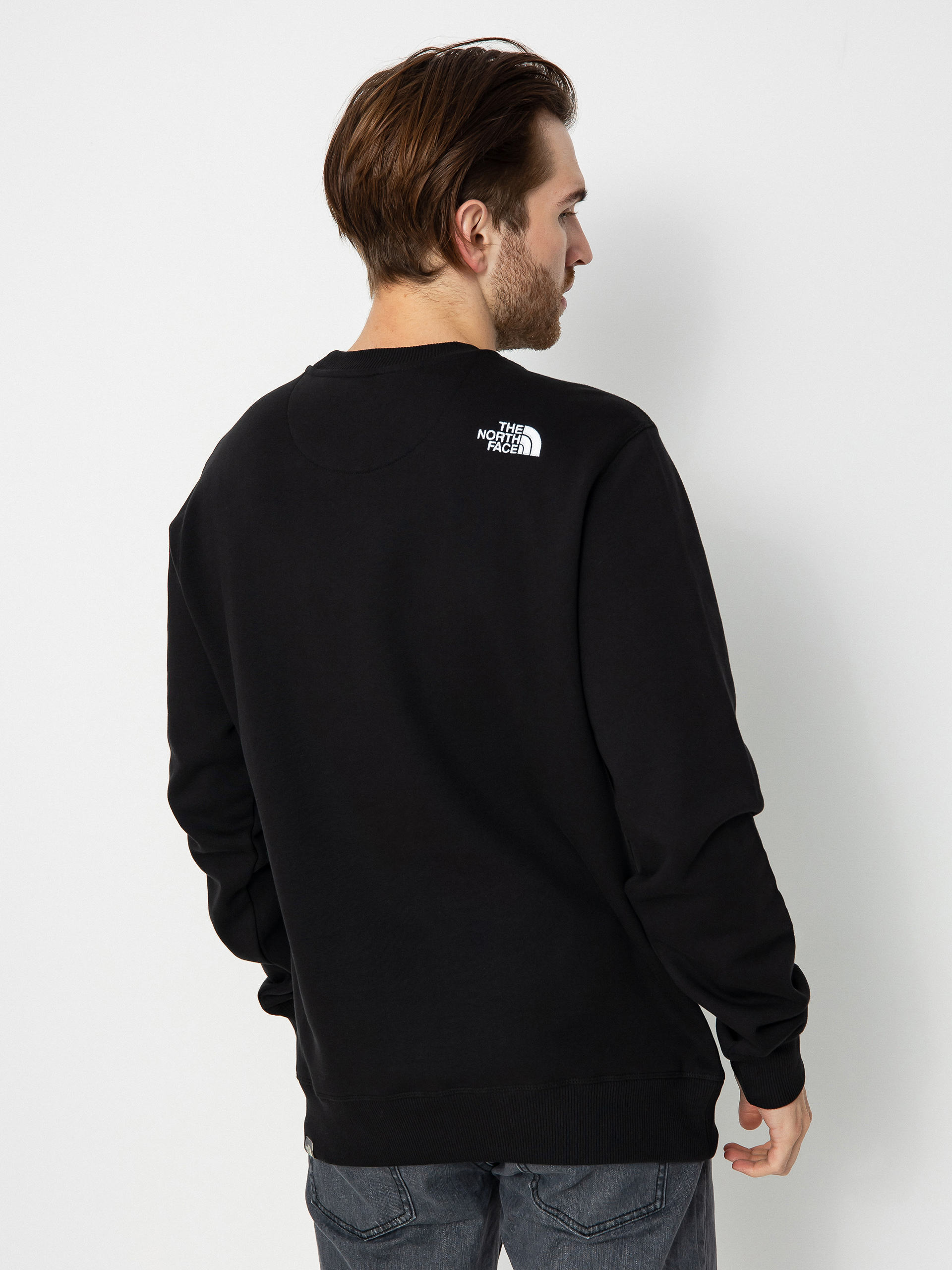 The North Face Drew Peak Crew Pulóver (tnf black/tnf white)