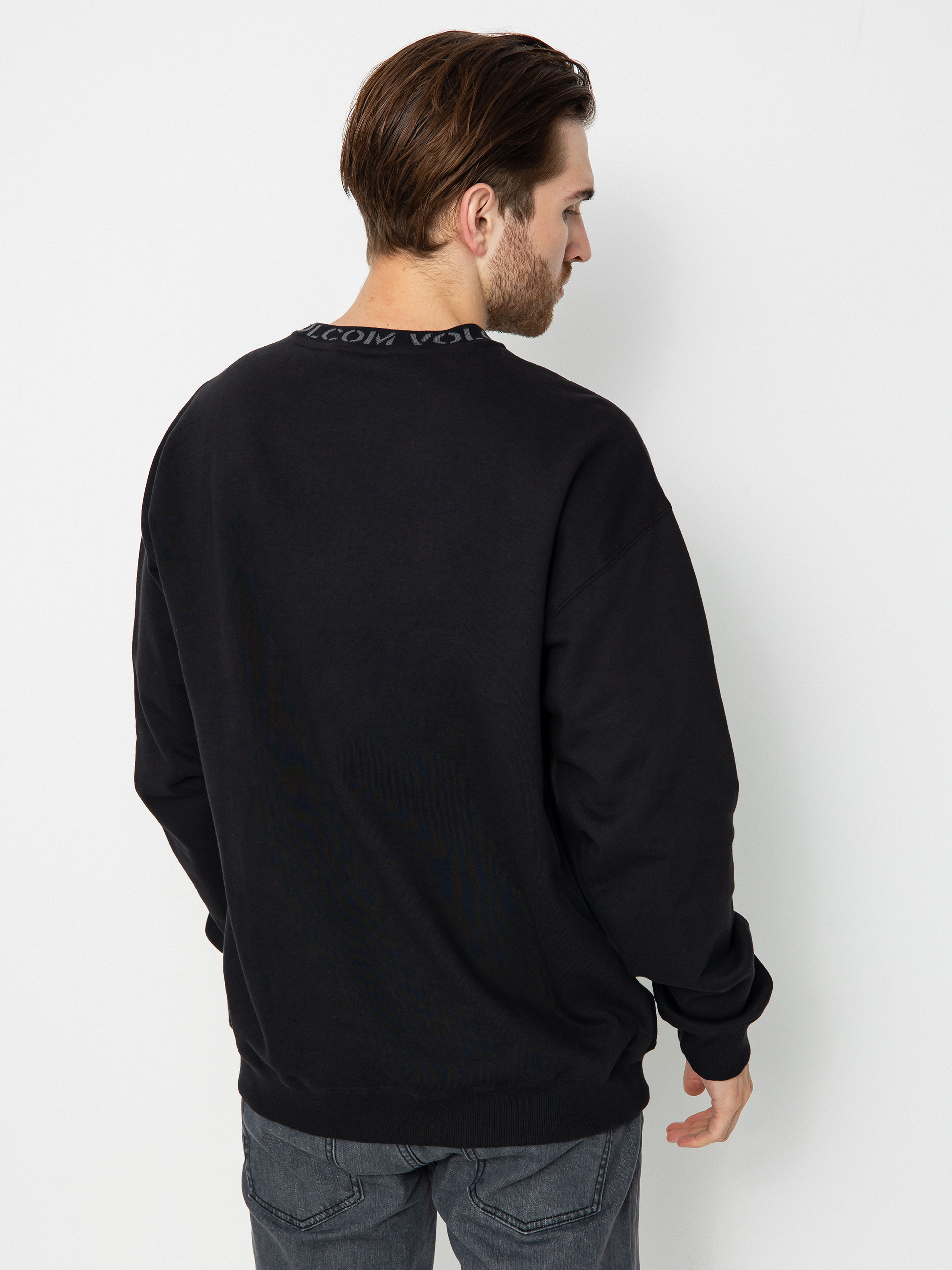 Volcom Skate Vital Crew Pulóver (black)