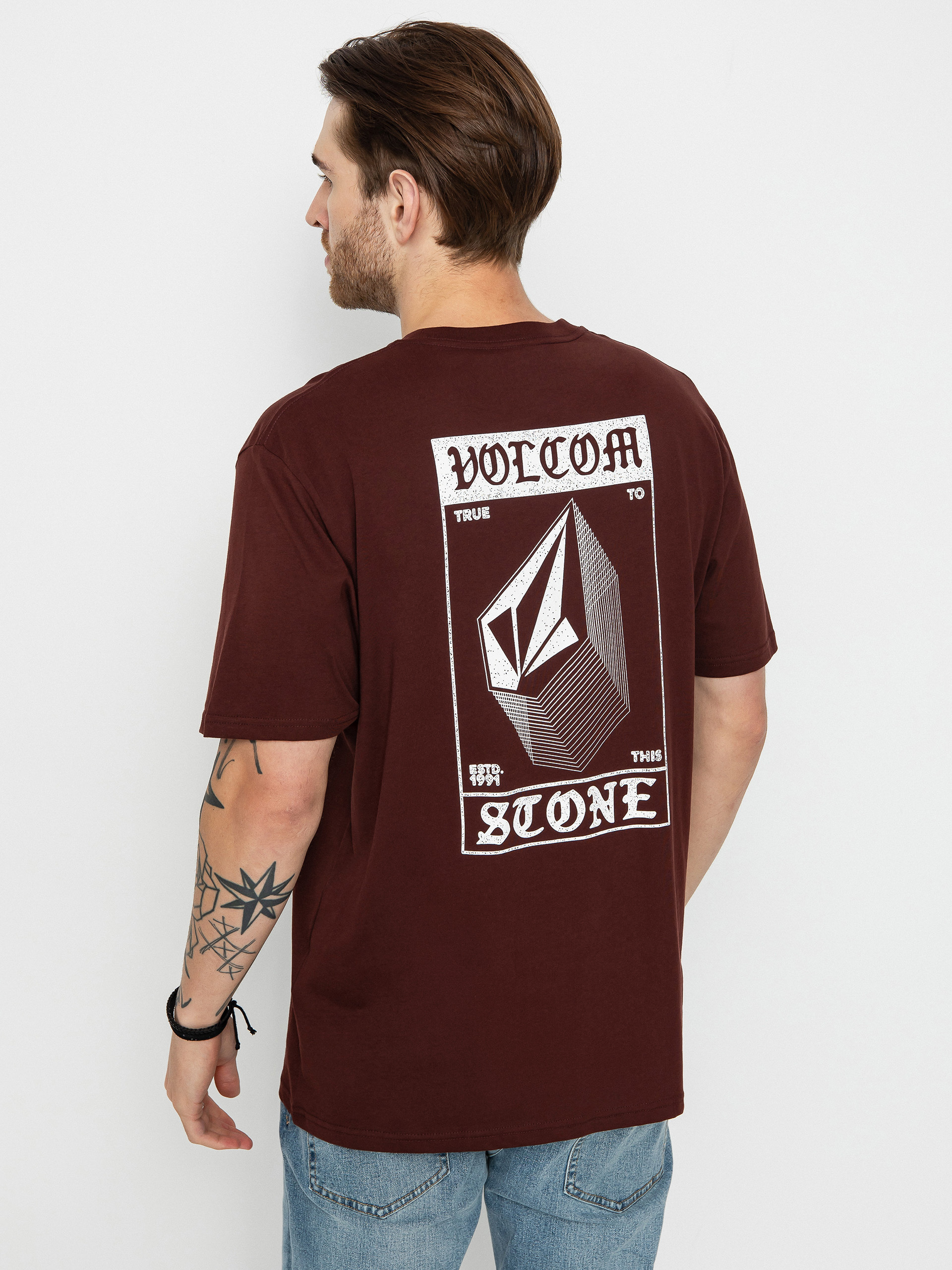 Volcom Globstok Bsc póló (bitter chocolate)