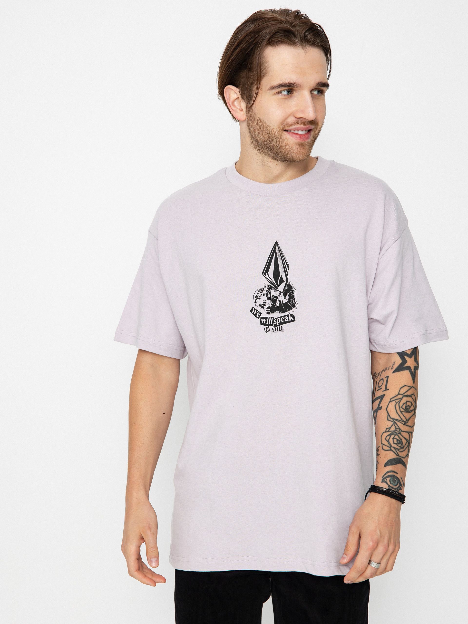 Volcom Colle Age Lse póló (iris purple)