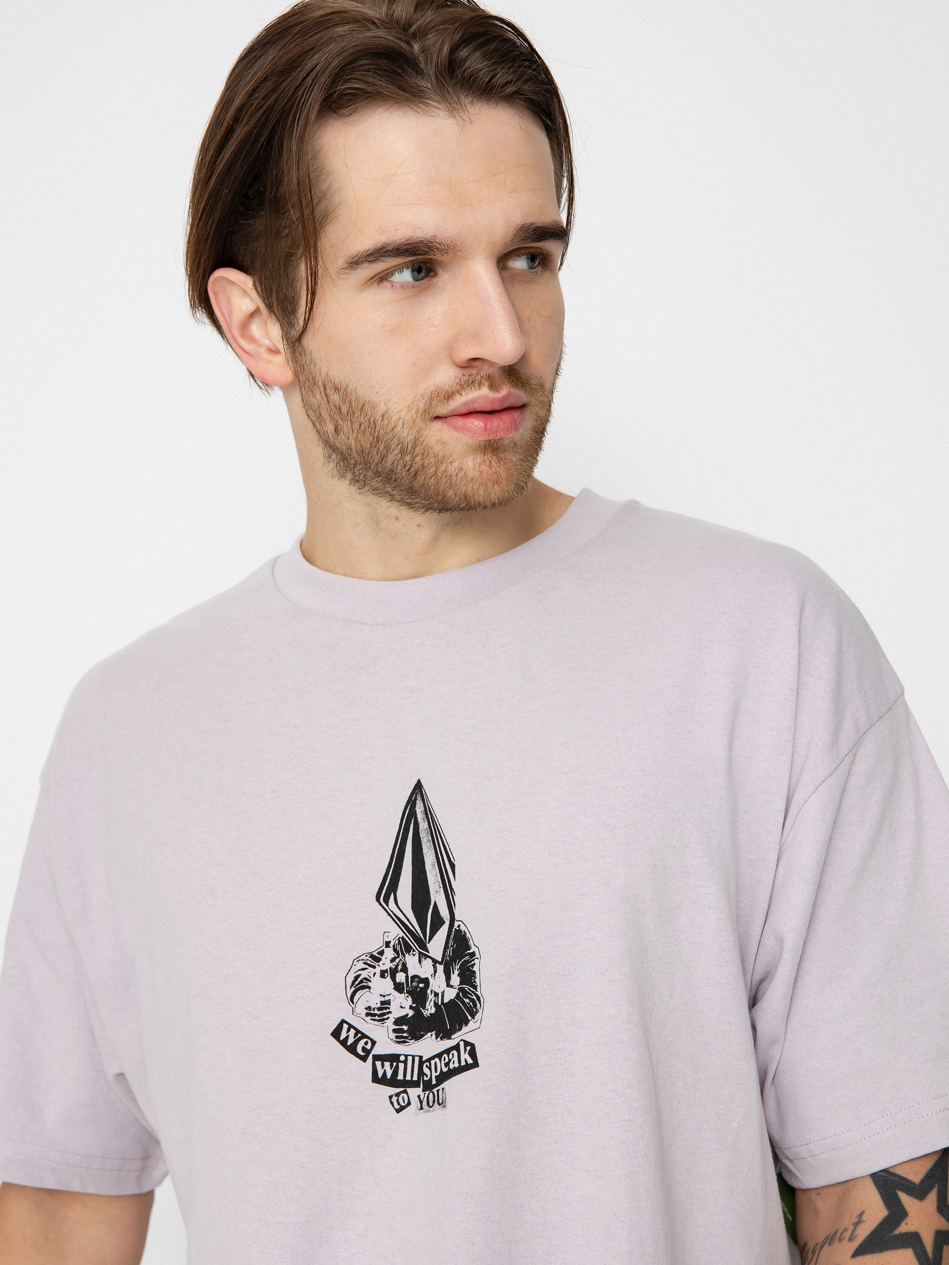Volcom Colle Age Lse póló (iris purple)