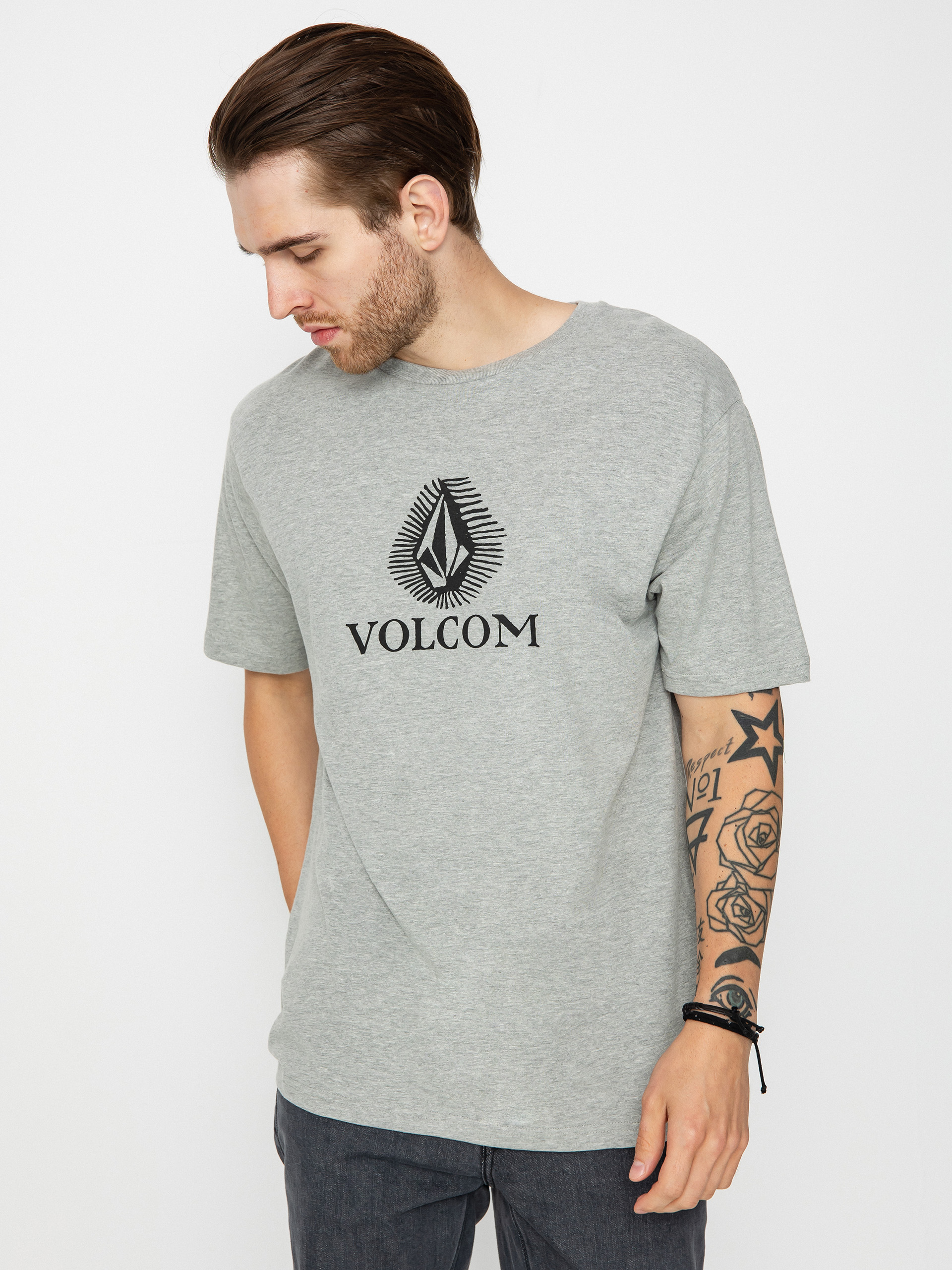 Volcom Offshore Stone Hth póló (heather grey)