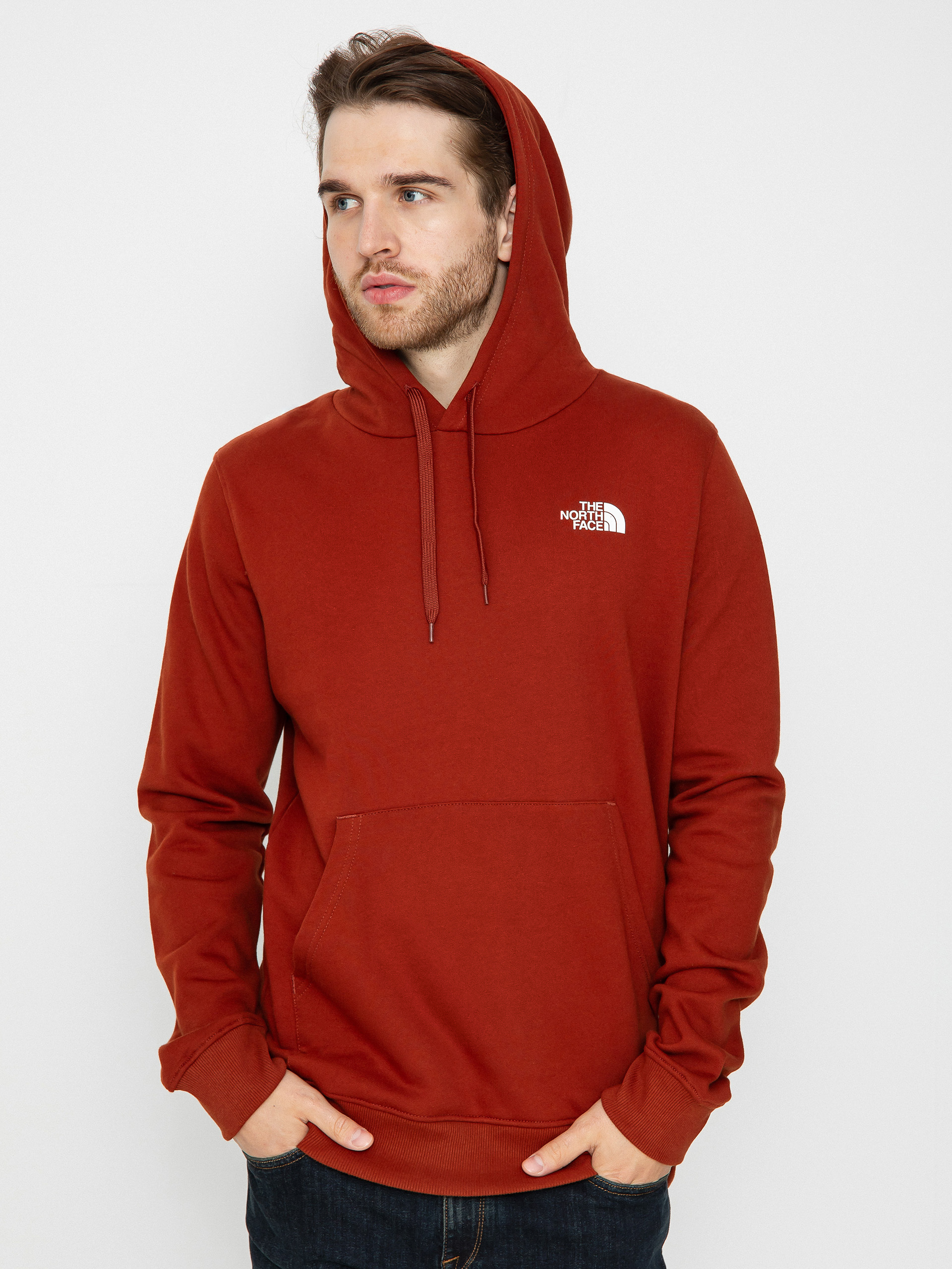 The North Face Seasonal Graphic HD Kapucnis pulóver (brandy brown)