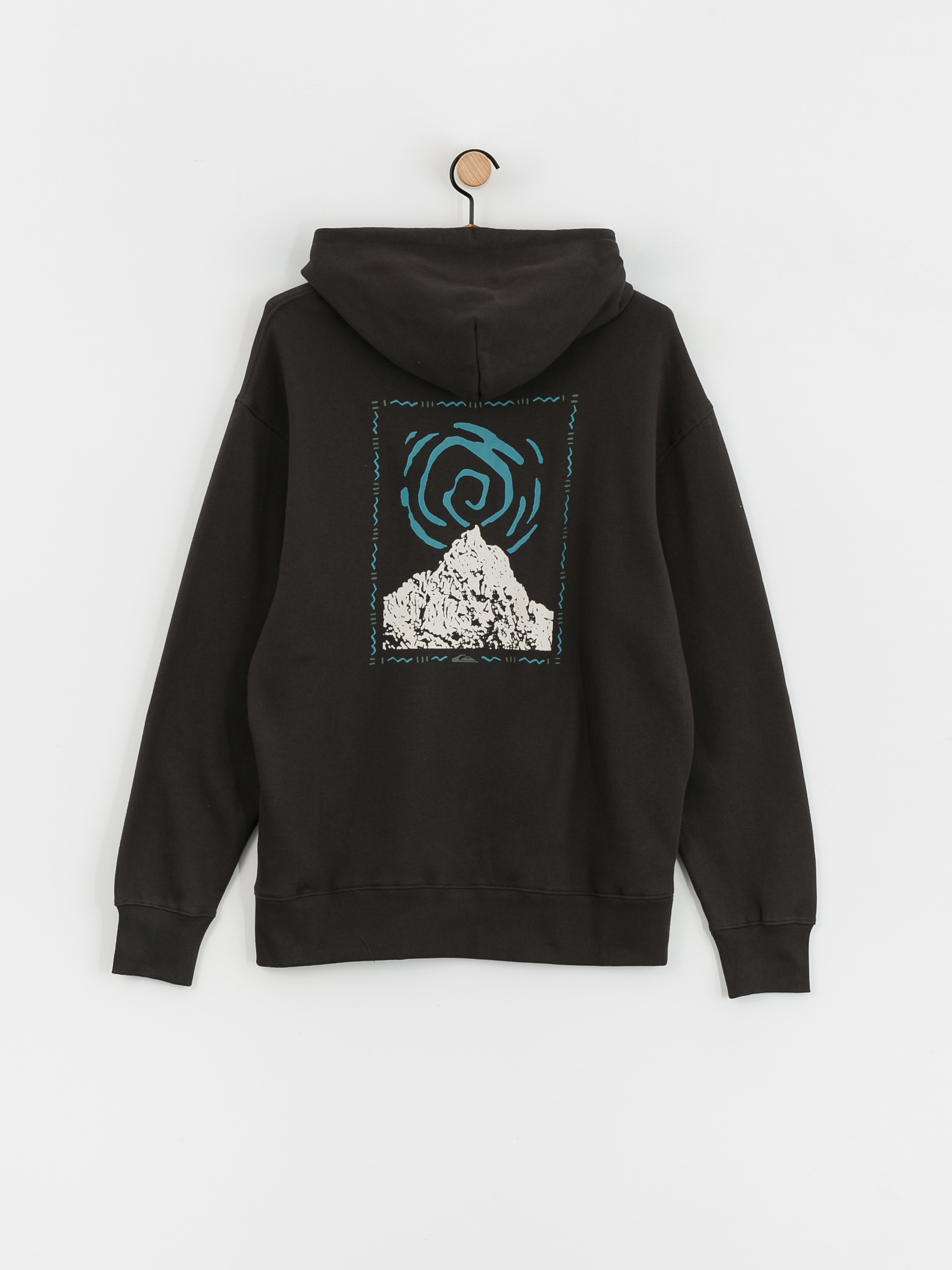 Quiksilver Moonlit Mountai HD Kapucnis pulóver (phantom)