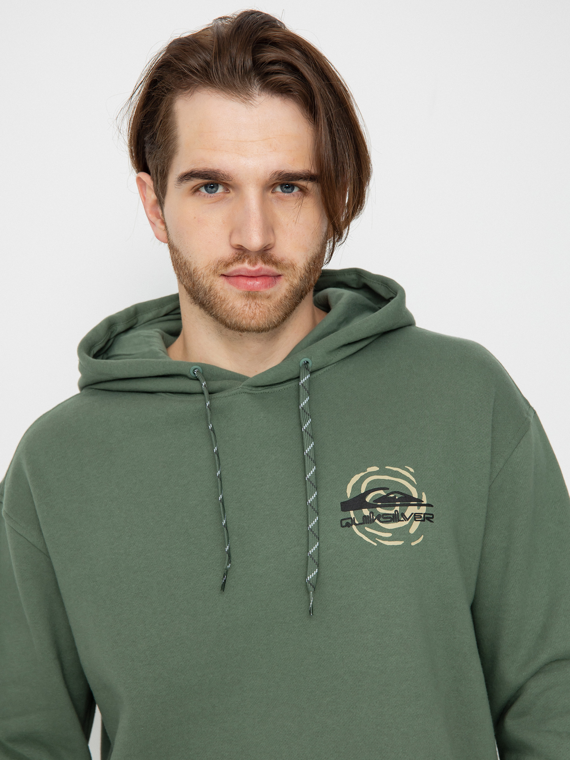 Quiksilver Moonlit Mountai HD Kapucnis pulóver (laurel wreath)