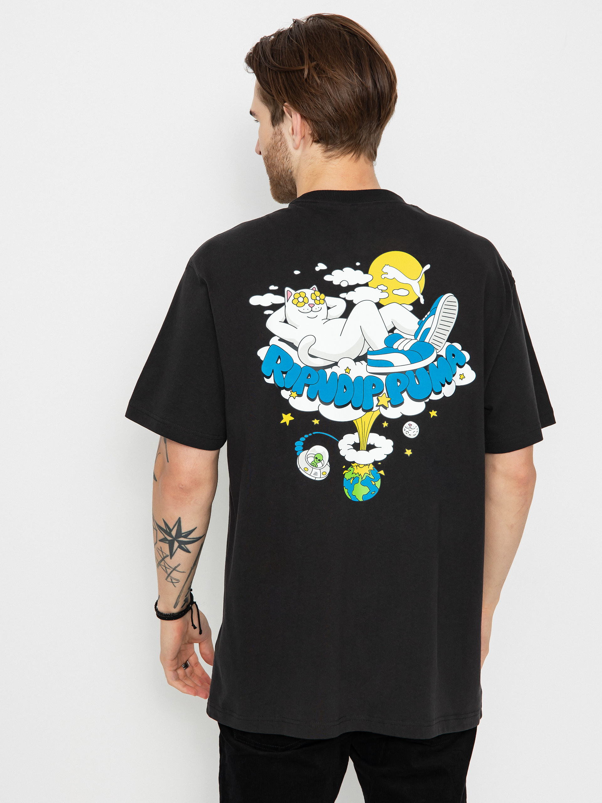 Puma X RipNDip Graphic póló (puma black)