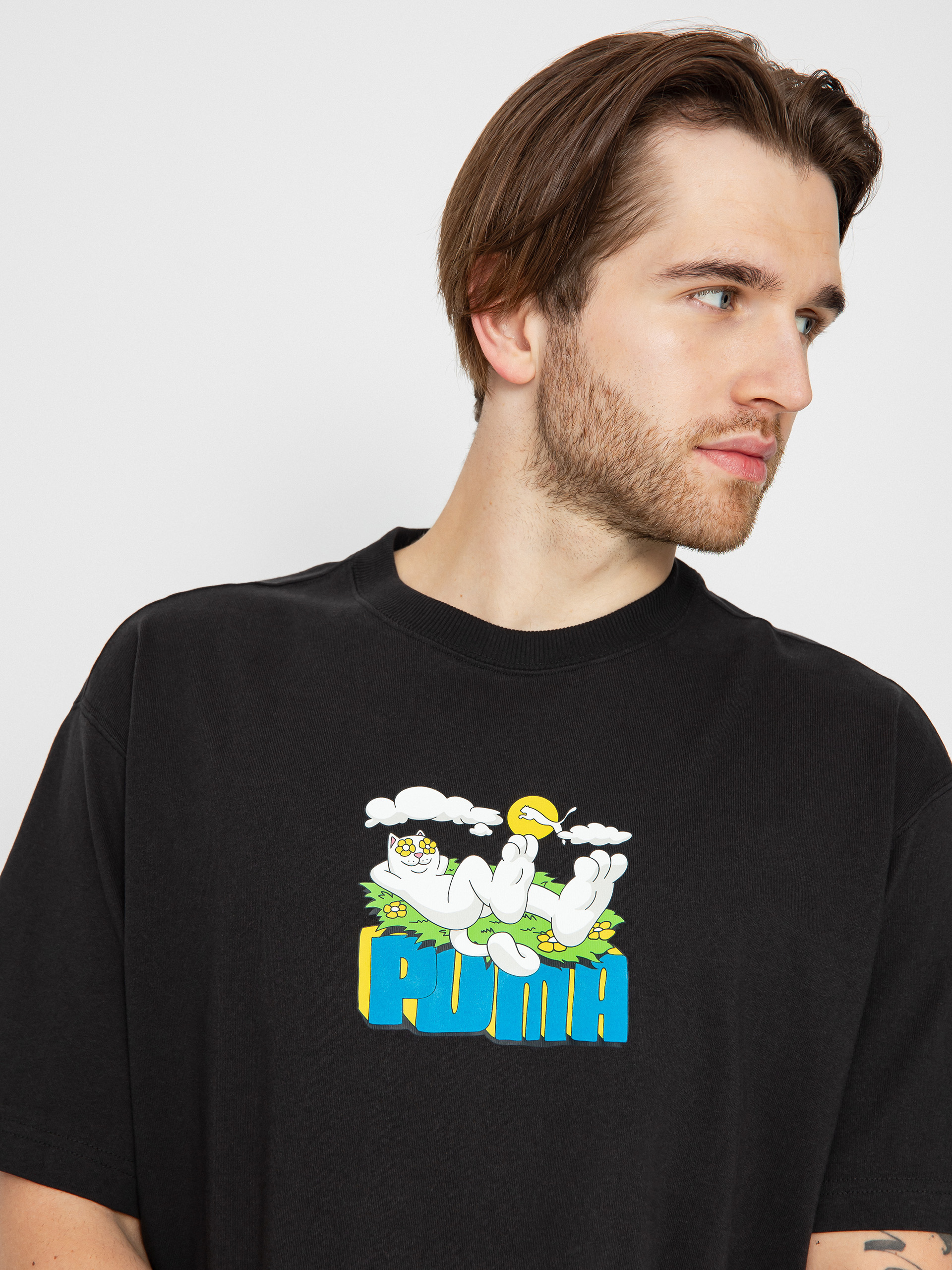 Puma X RipNDip Graphic póló (puma black)