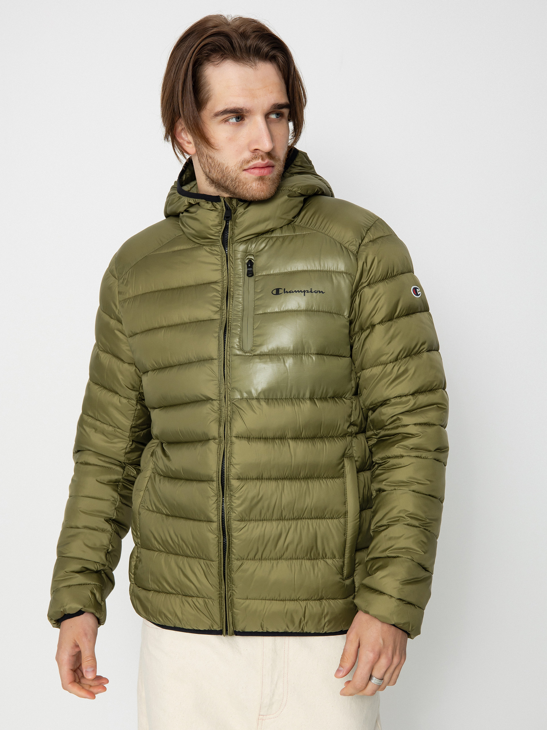 Champion Legacy Hooded Jacket 219184 Dzseki (cpo/nbk)