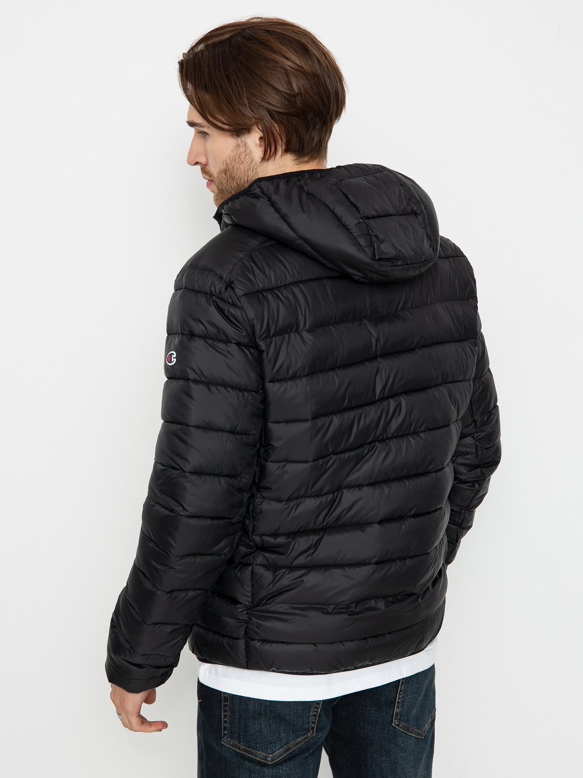 Champion Legacy Hooded Jacket 219184 Dzseki (nbk/nbk)