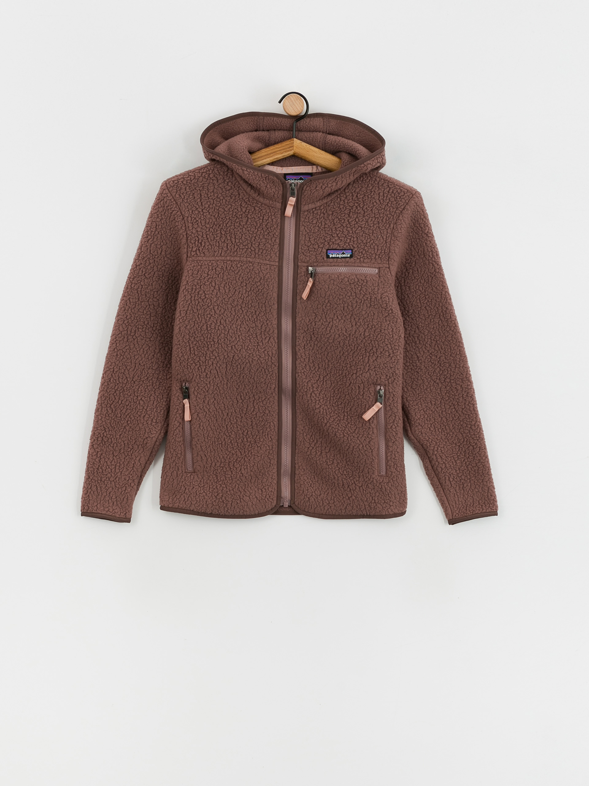 Női Patagonia Retro Pile Hoody Polár pulóver (dusky brown)