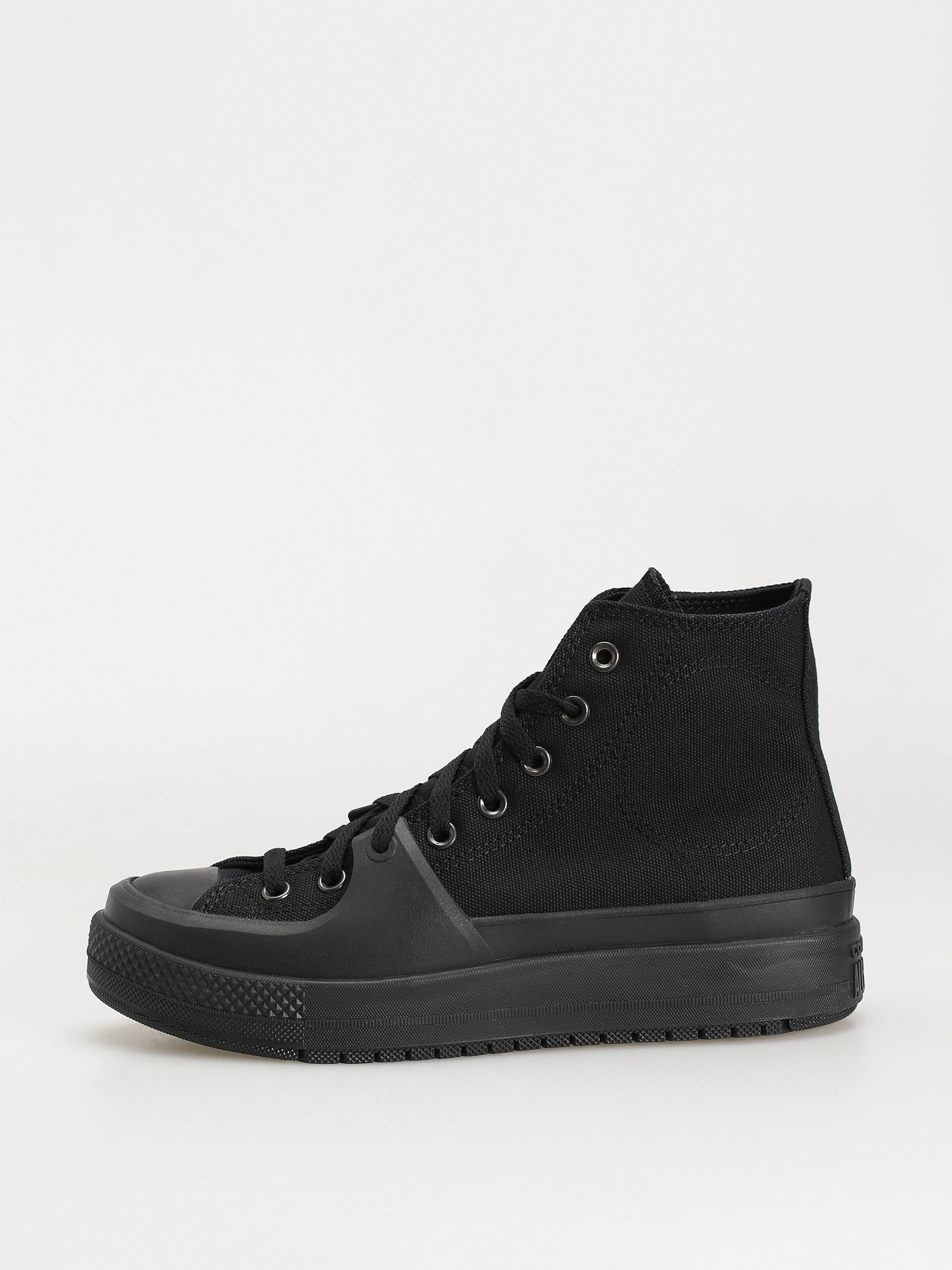 Converse Chuck Taylor All Star Construct Hi Tornacipők (black/black/black)