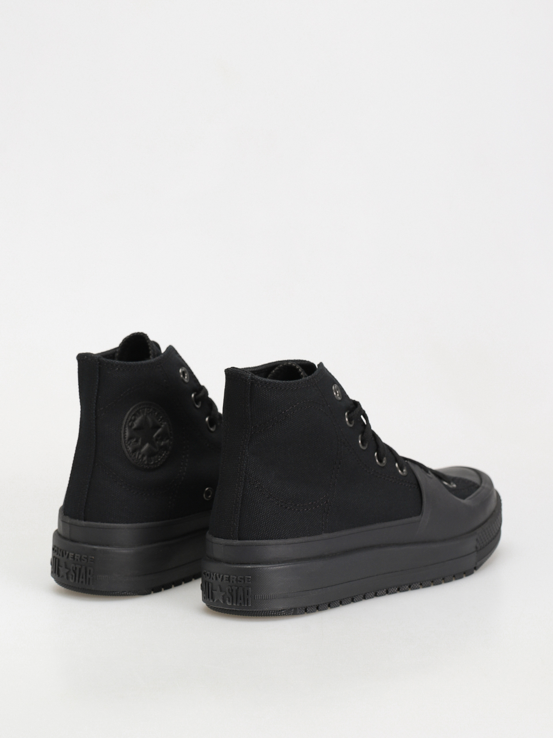 Converse Chuck Taylor All Star Construct Hi Tornacipők (black/black/black)