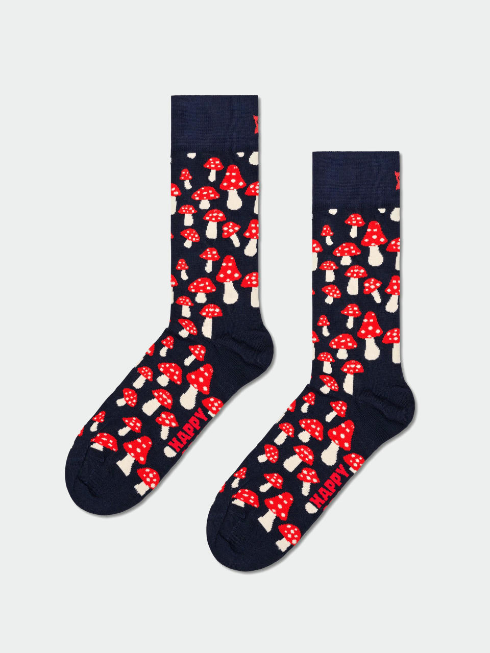 Happy Socks Mushroom Zokni (navy)