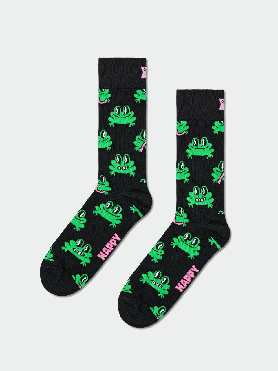 Happy Socks Frog Zokni (black)