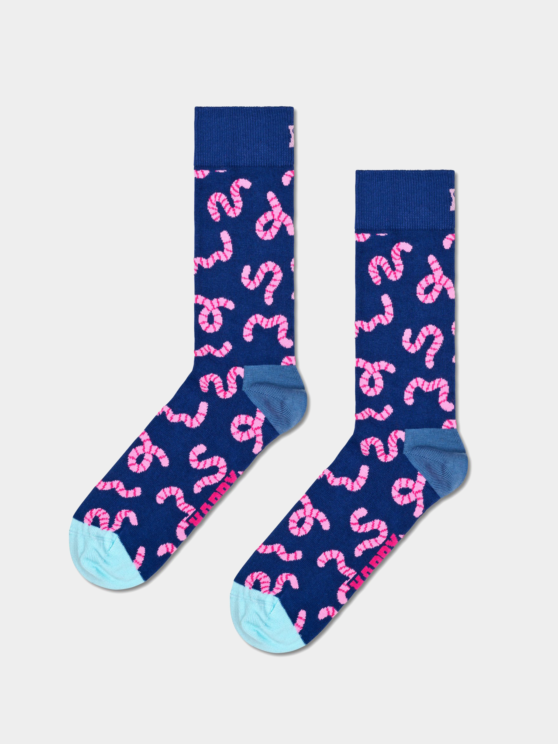 Happy Socks Worm Zokni (navy)