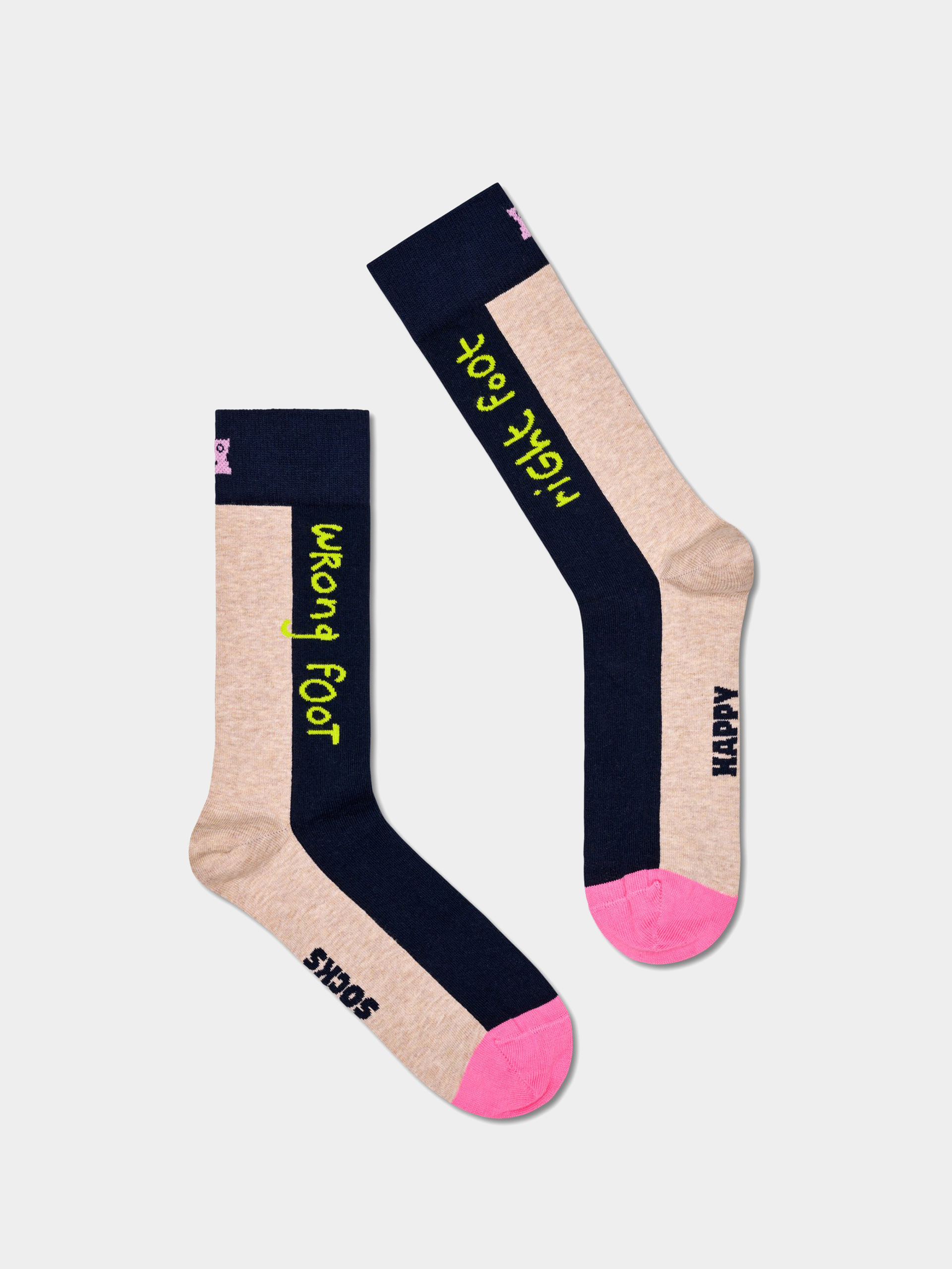 Happy Socks Right Wrong Zokni (wall/navy)