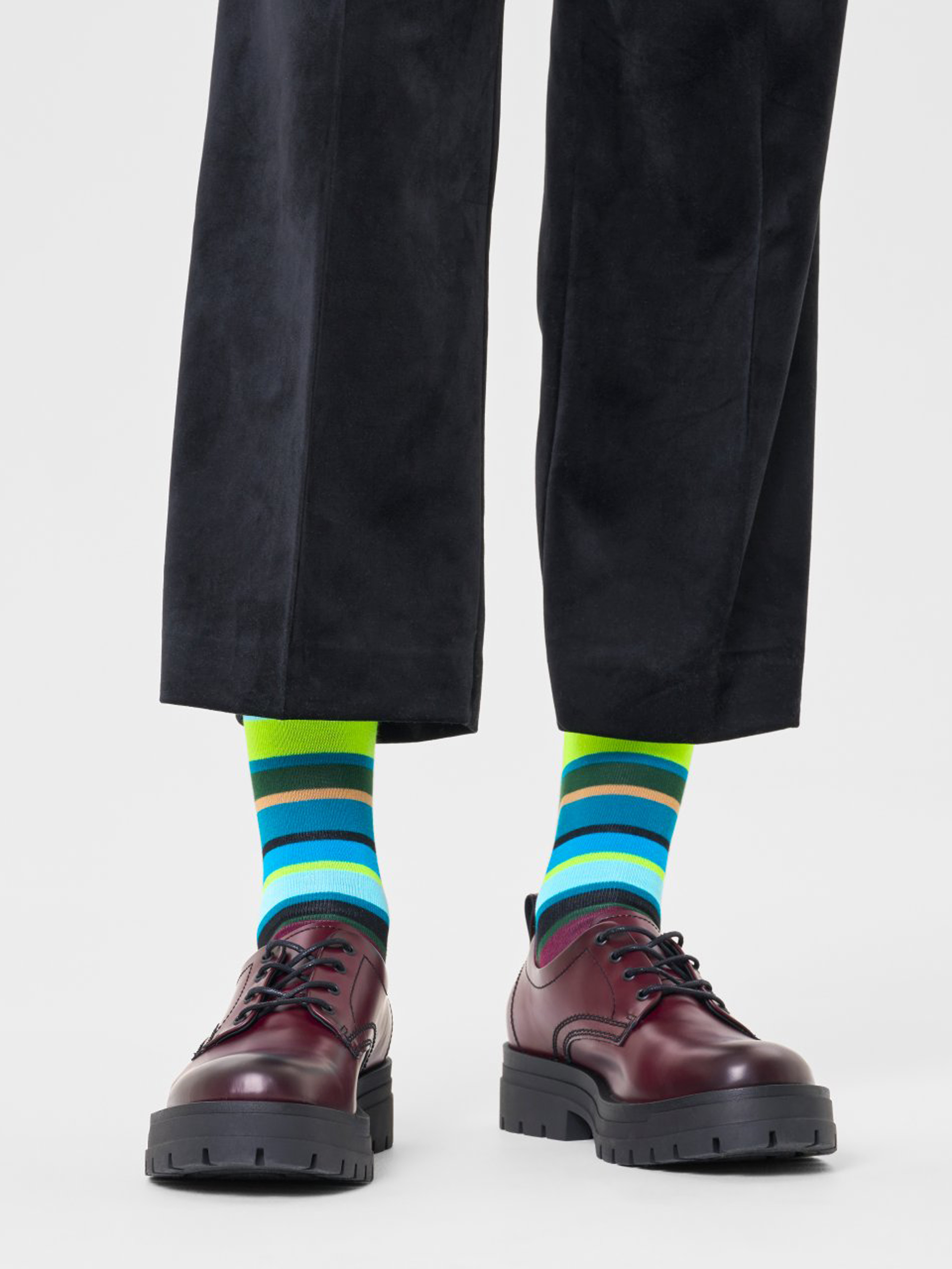 Happy Socks Stripe Zokni (multi)