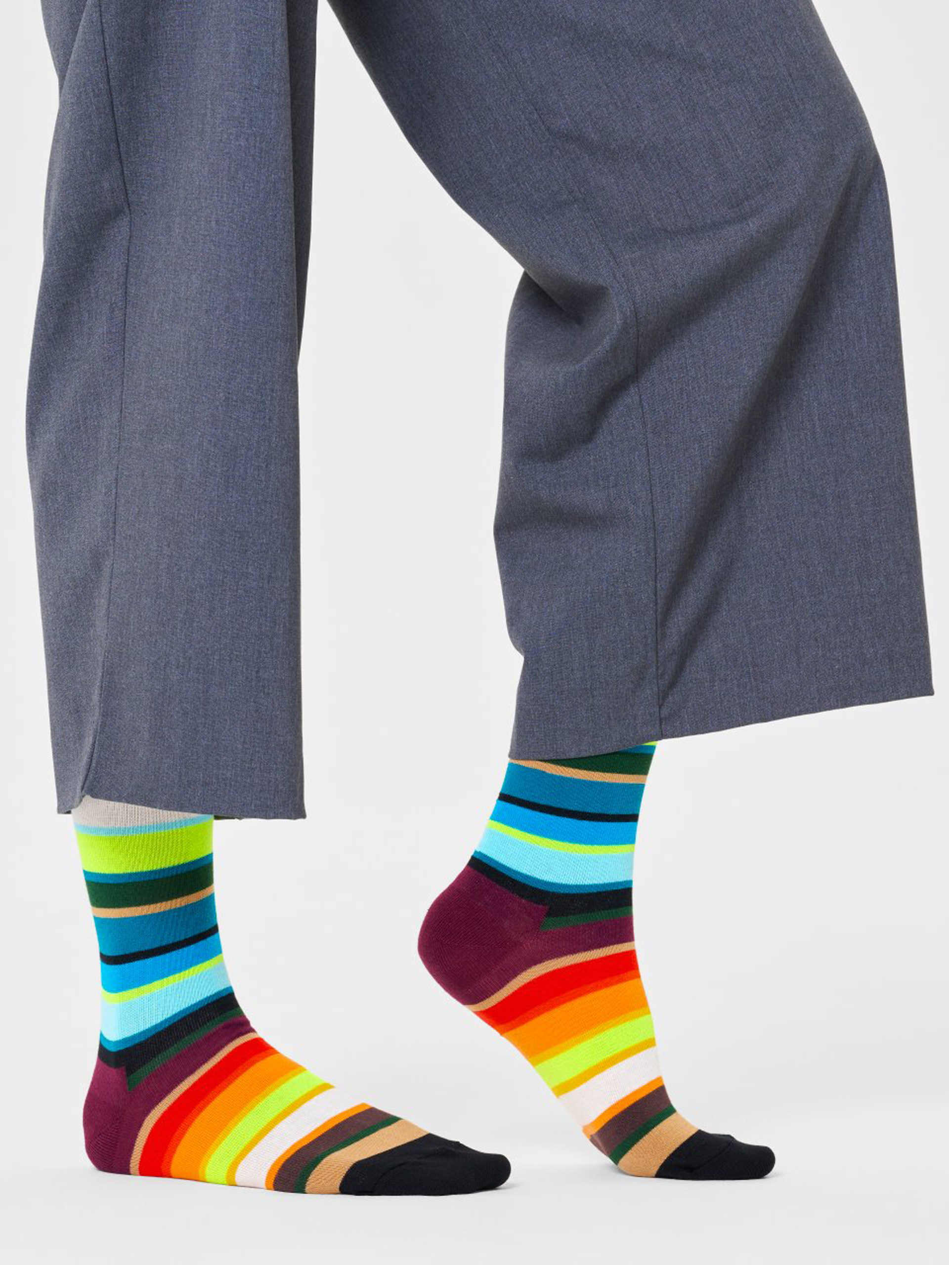 Happy Socks Stripe Zokni (multi)