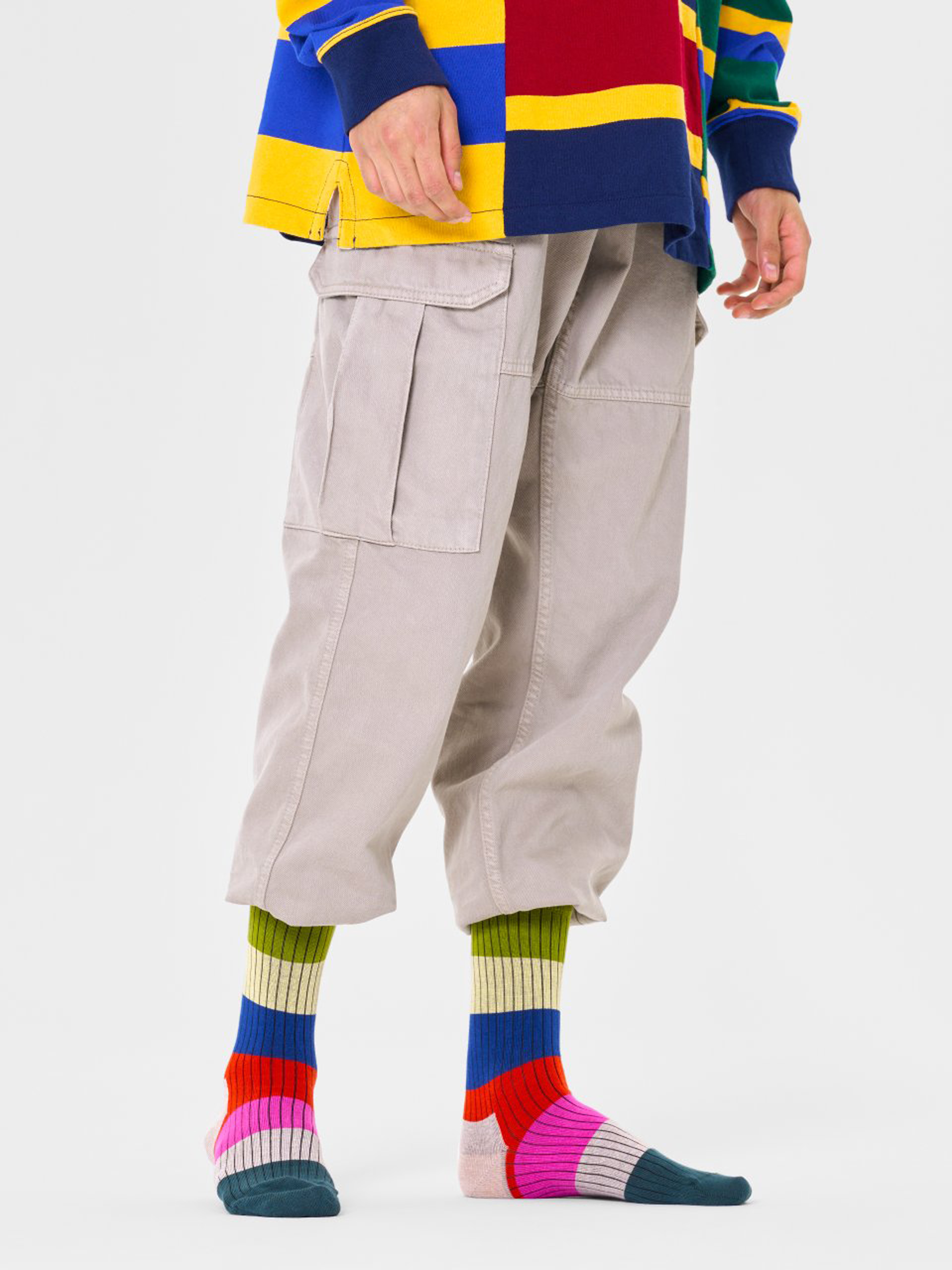 Happy Socks Chunky Stripe Zokni (multi)