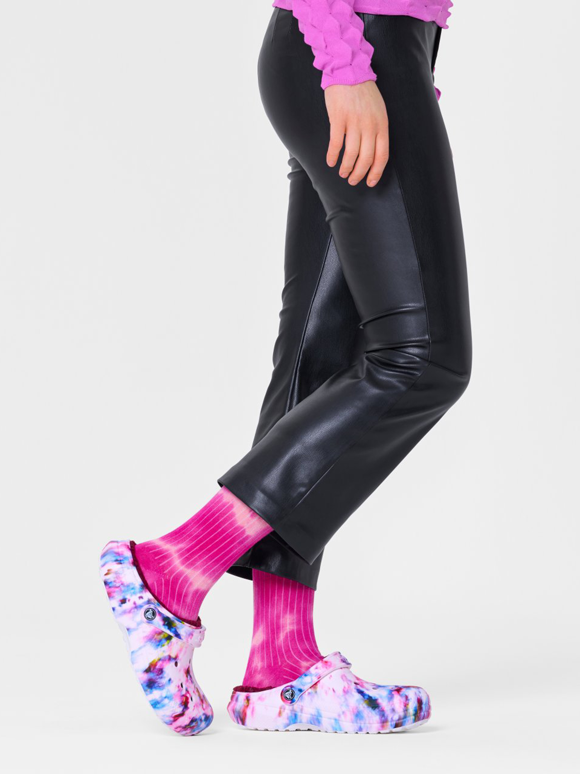 Happy Socks Tie Dye Zokni (pink)