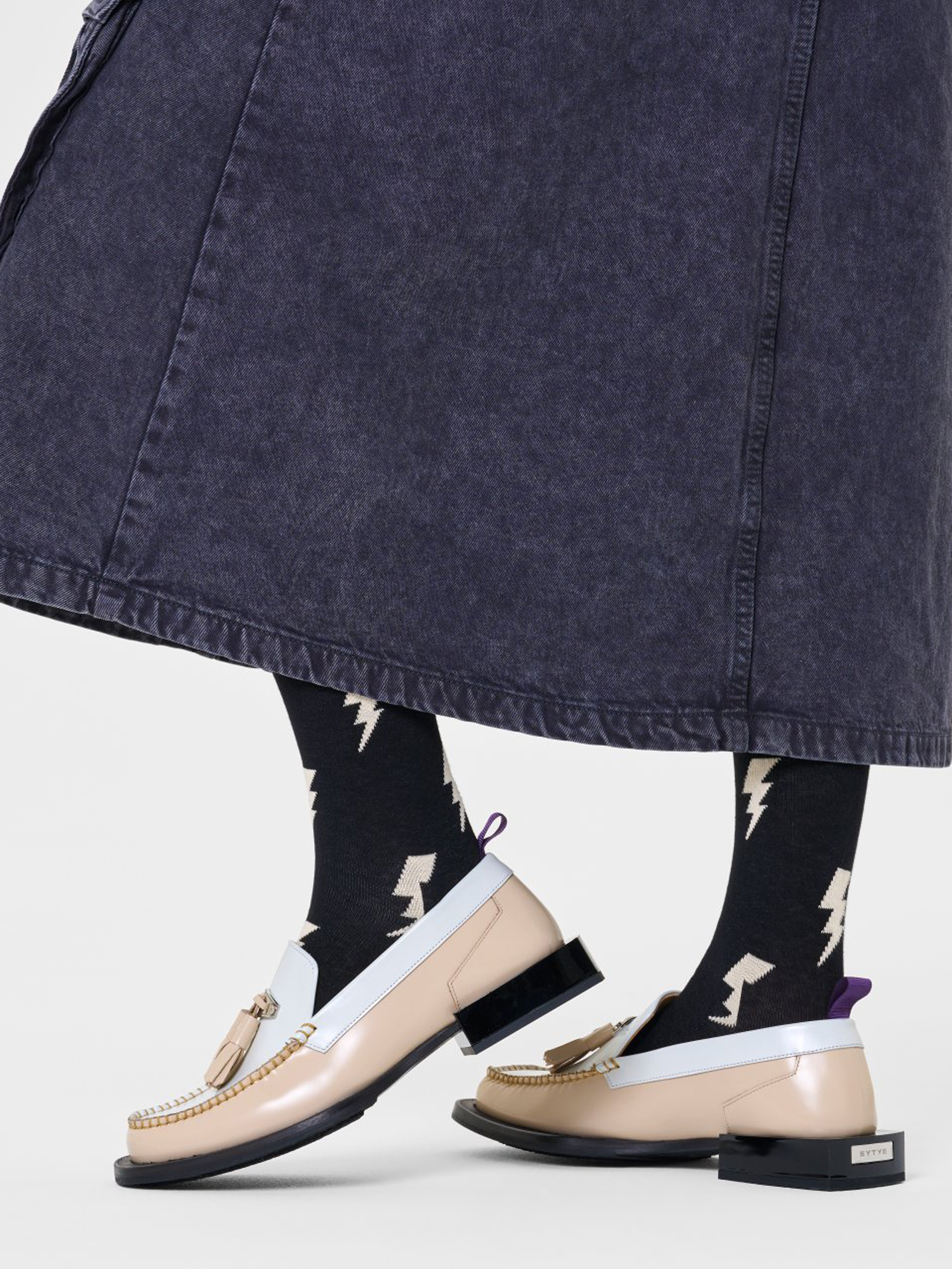 Happy Socks Flash Zokni (black)