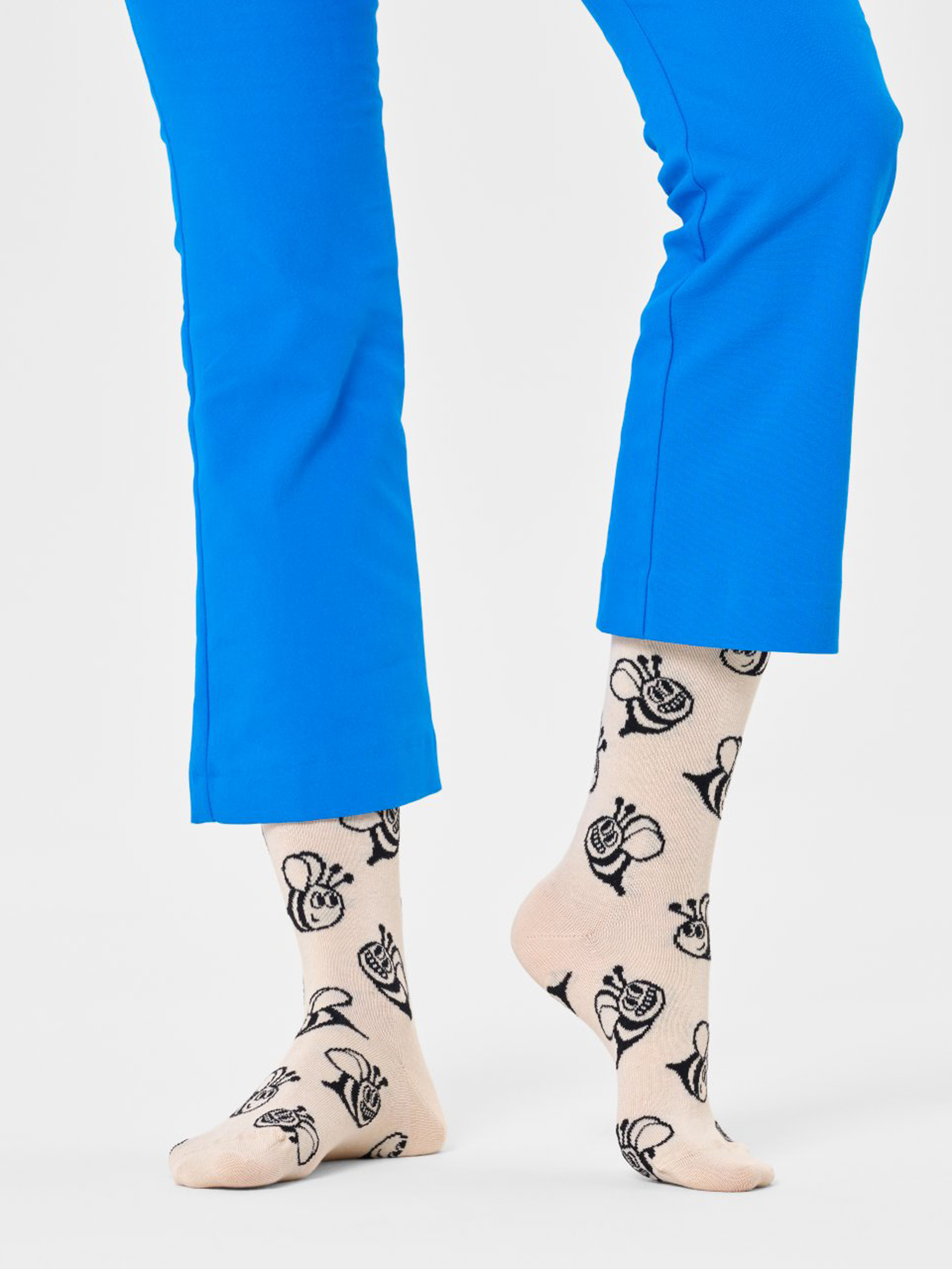 Happy Socks Bee Zokni (off white)