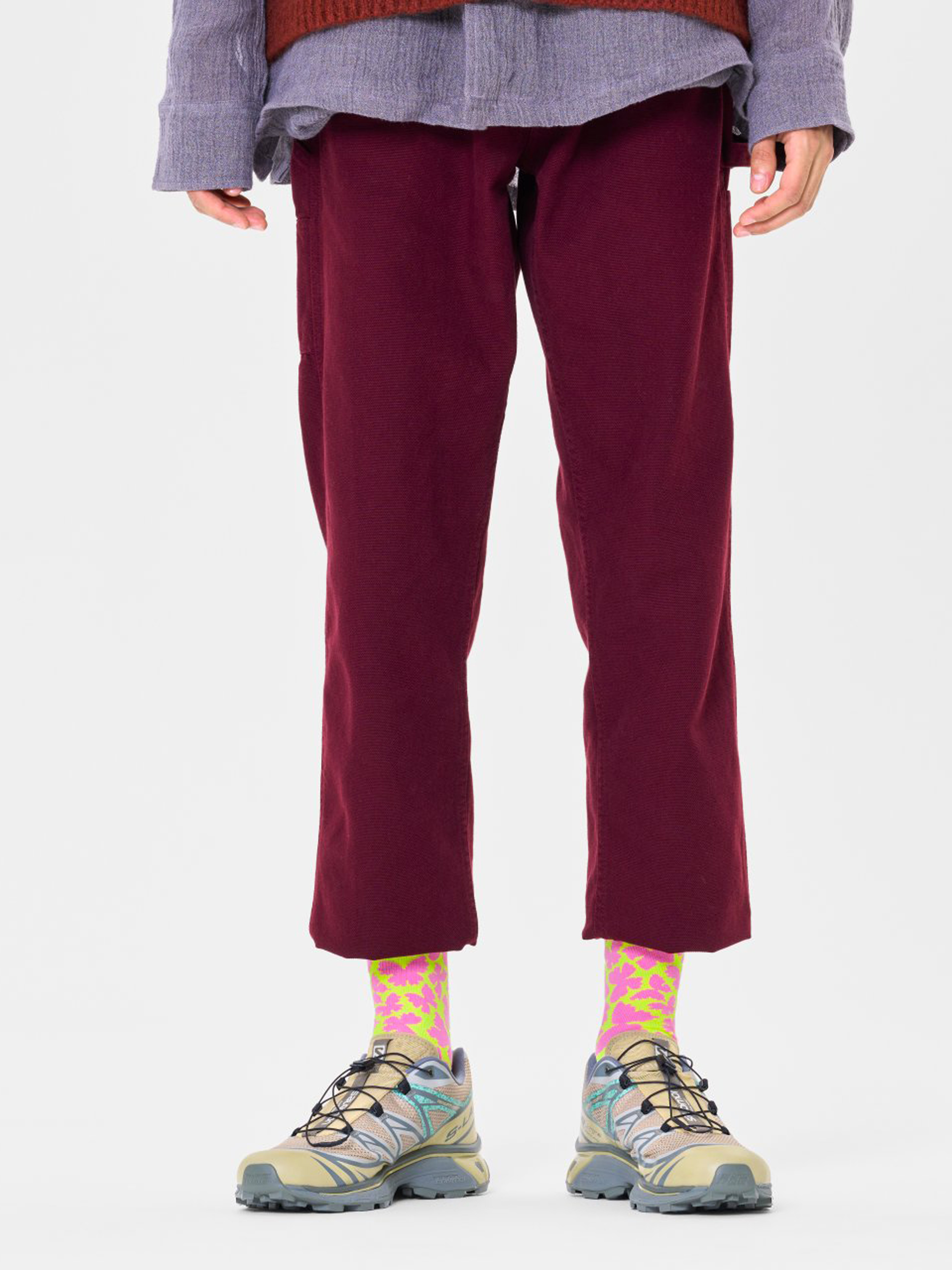 Happy Socks Butterfly Zokni (pink neon)