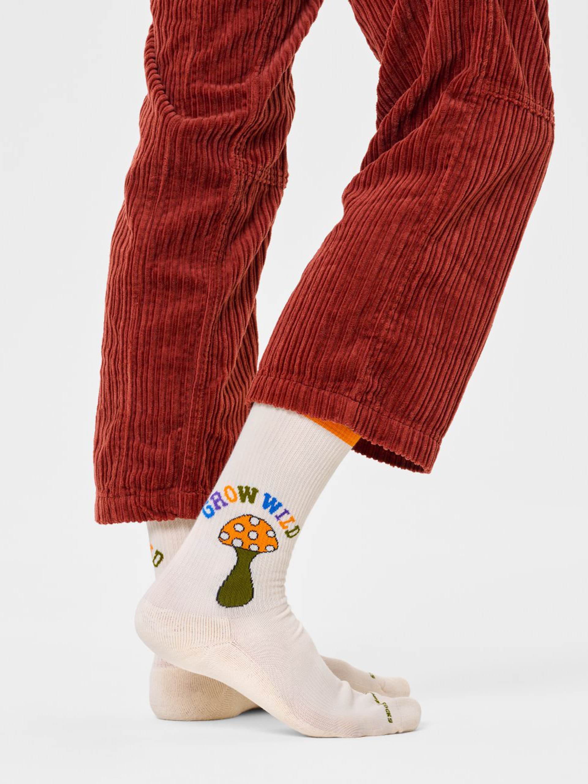 Happy Socks Grow Wild Crew Zokni (wall)