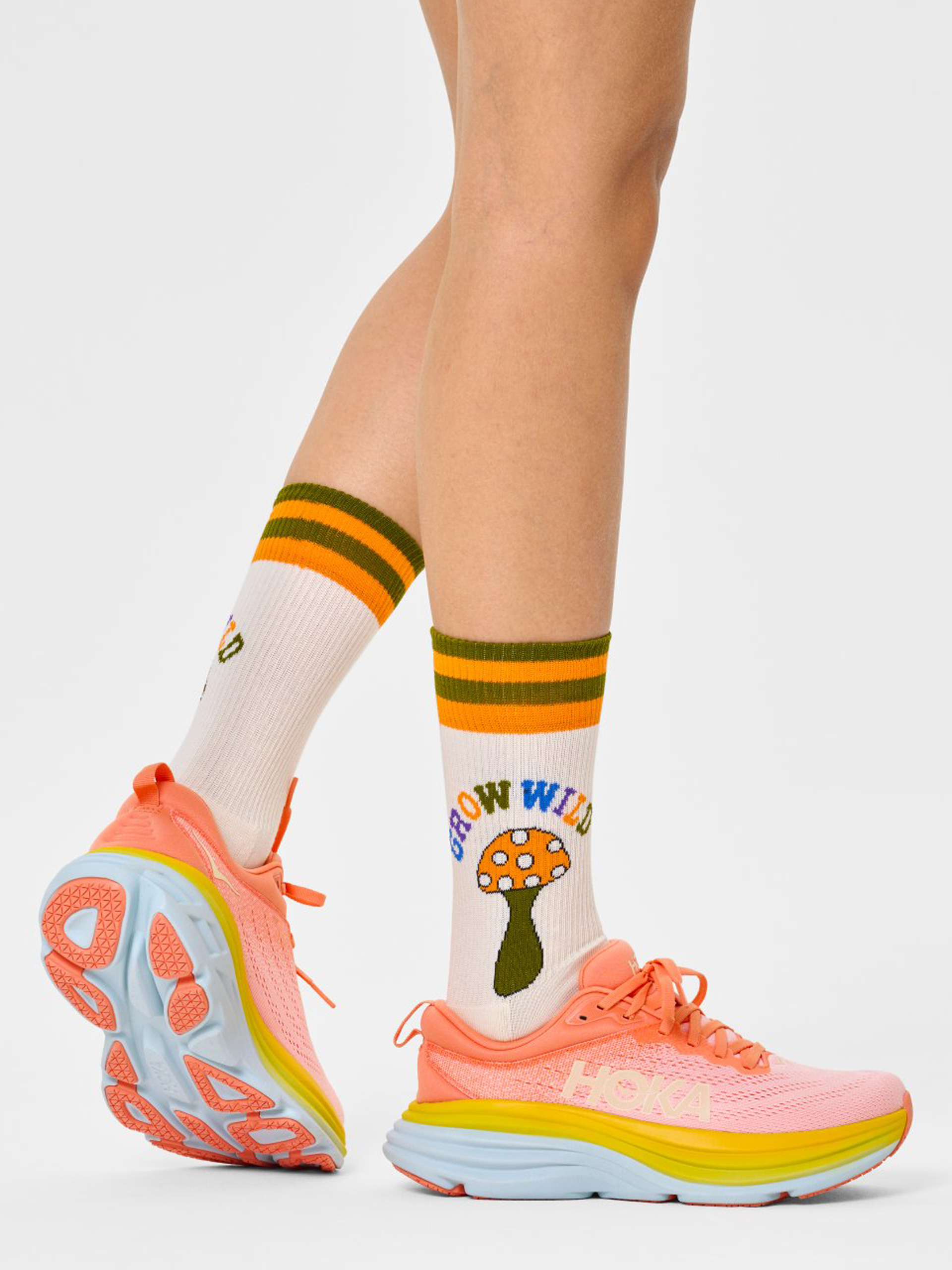 Happy Socks Grow Wild Crew Zokni (wall)