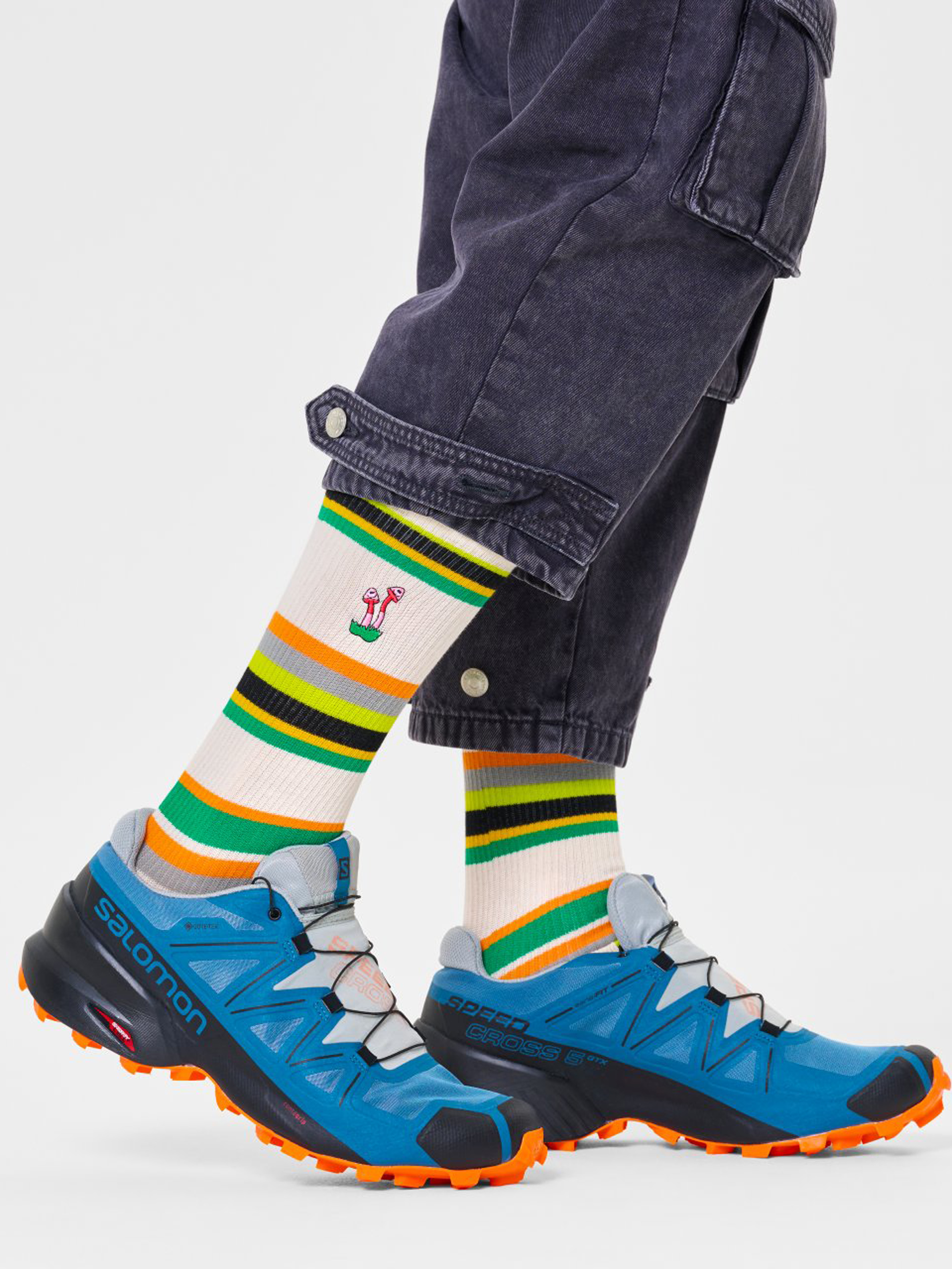 Happy Socks Always Grow Crew Zokni (wall)