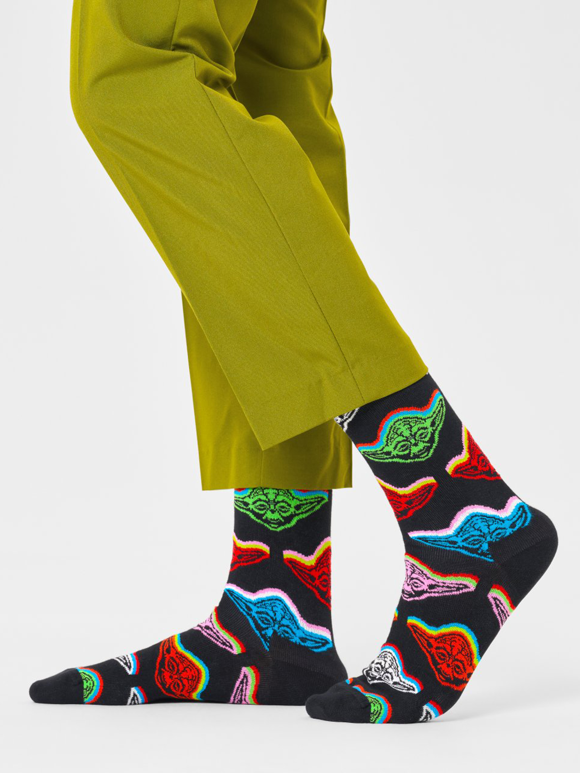 Happy Socks Star Wars™ Yoda Zokni (black/multi)