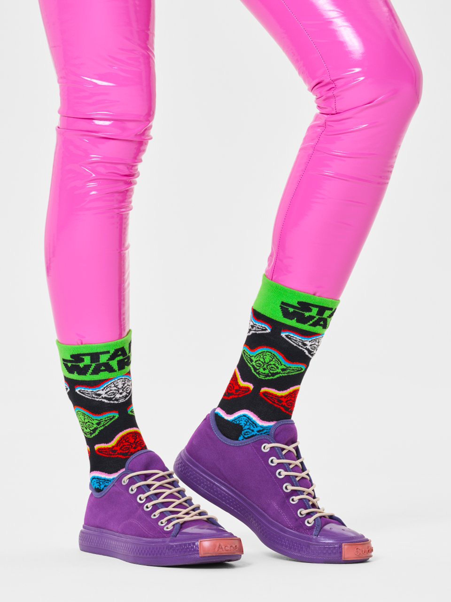 Happy Socks Star Wars™ Yoda Zokni (black/multi)