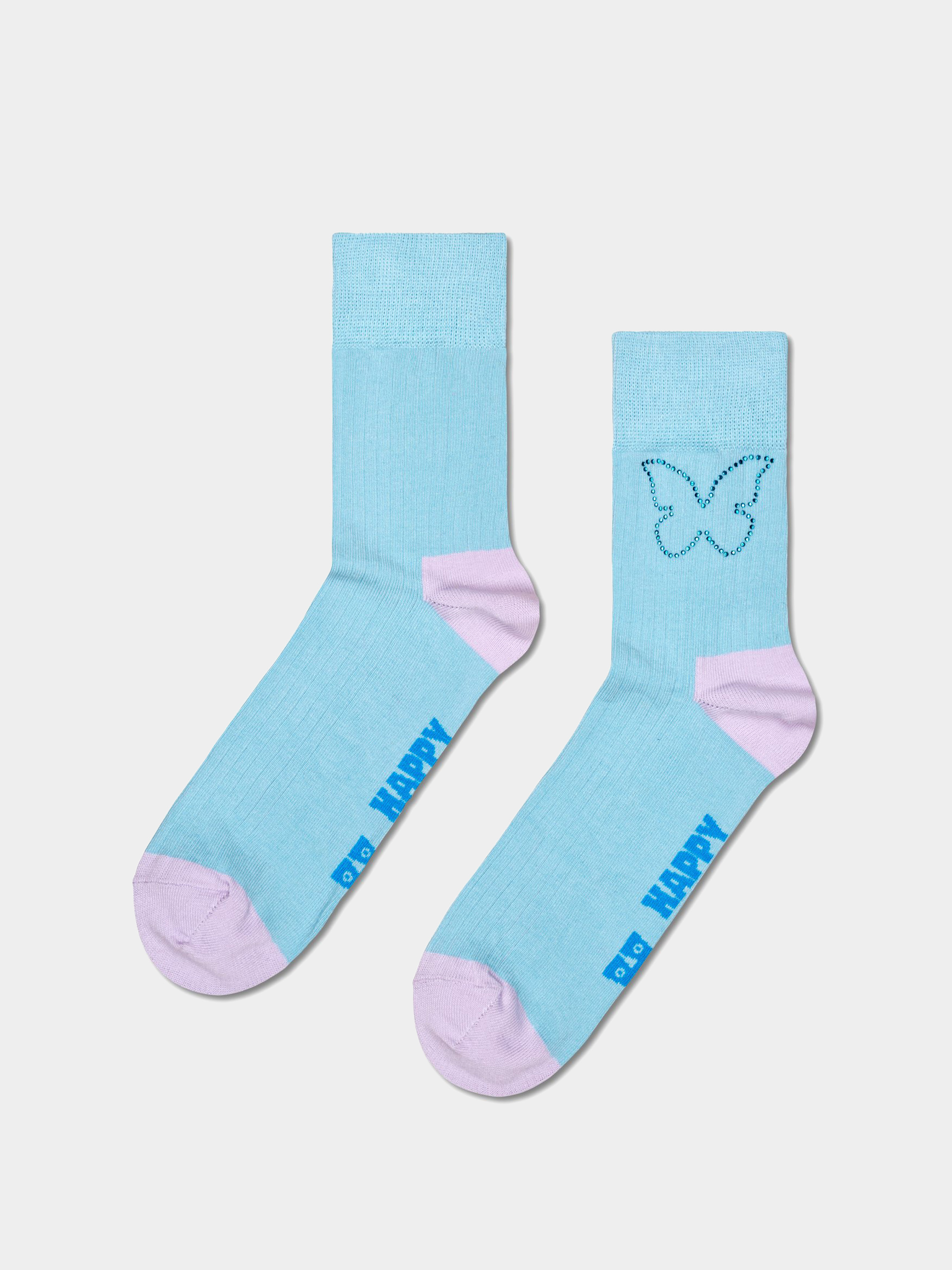 Happy Socks 2 Pack Butterfly And Blues Gift Set Zokni (multi)