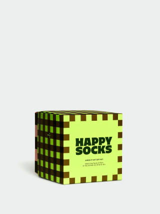 Happy Socks 3 Pack Check It Outs Gift Set Zokni (multi)