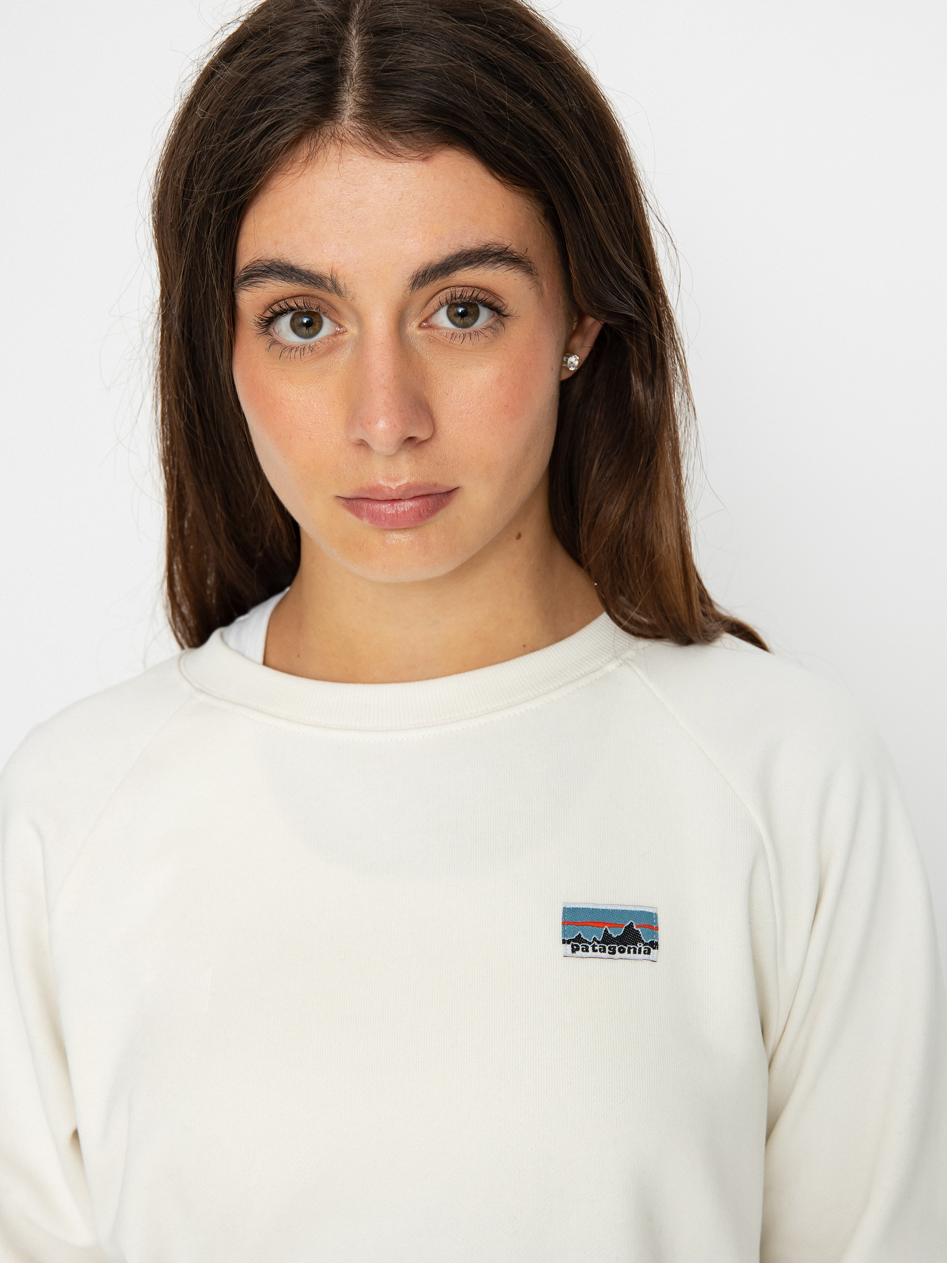 Patagonia Regenerative Organic Certified Cotton Essential Pulóver Wmn (wool white)