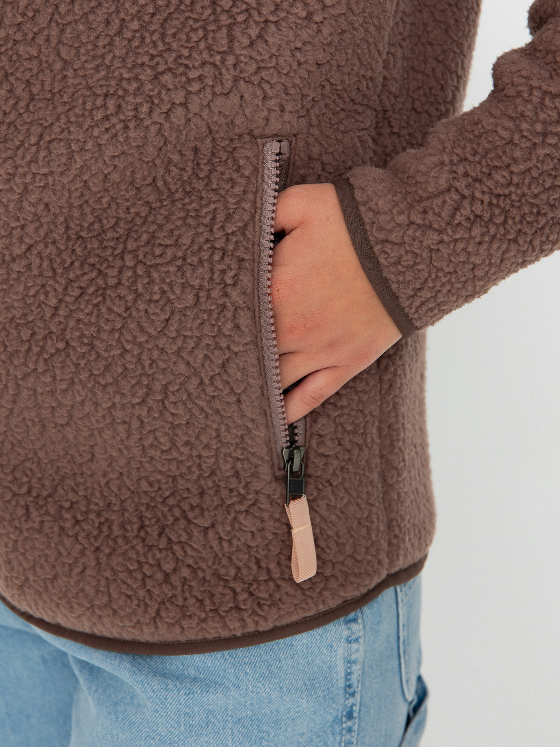 Női Patagonia Retro Pile Hoody Polár pulóver (dusky brown)