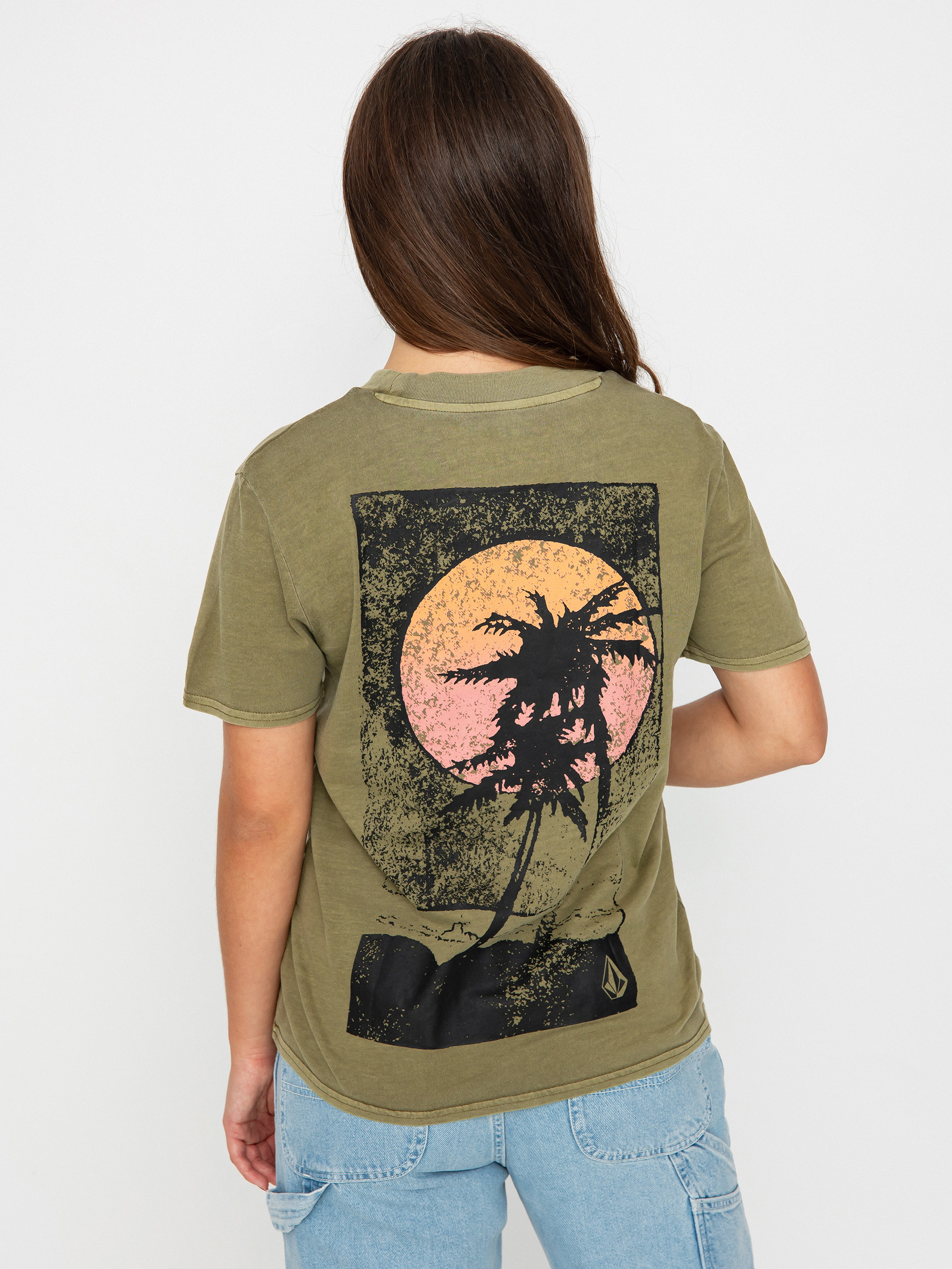 Volcom Lock It Up póló Wmn (moss)