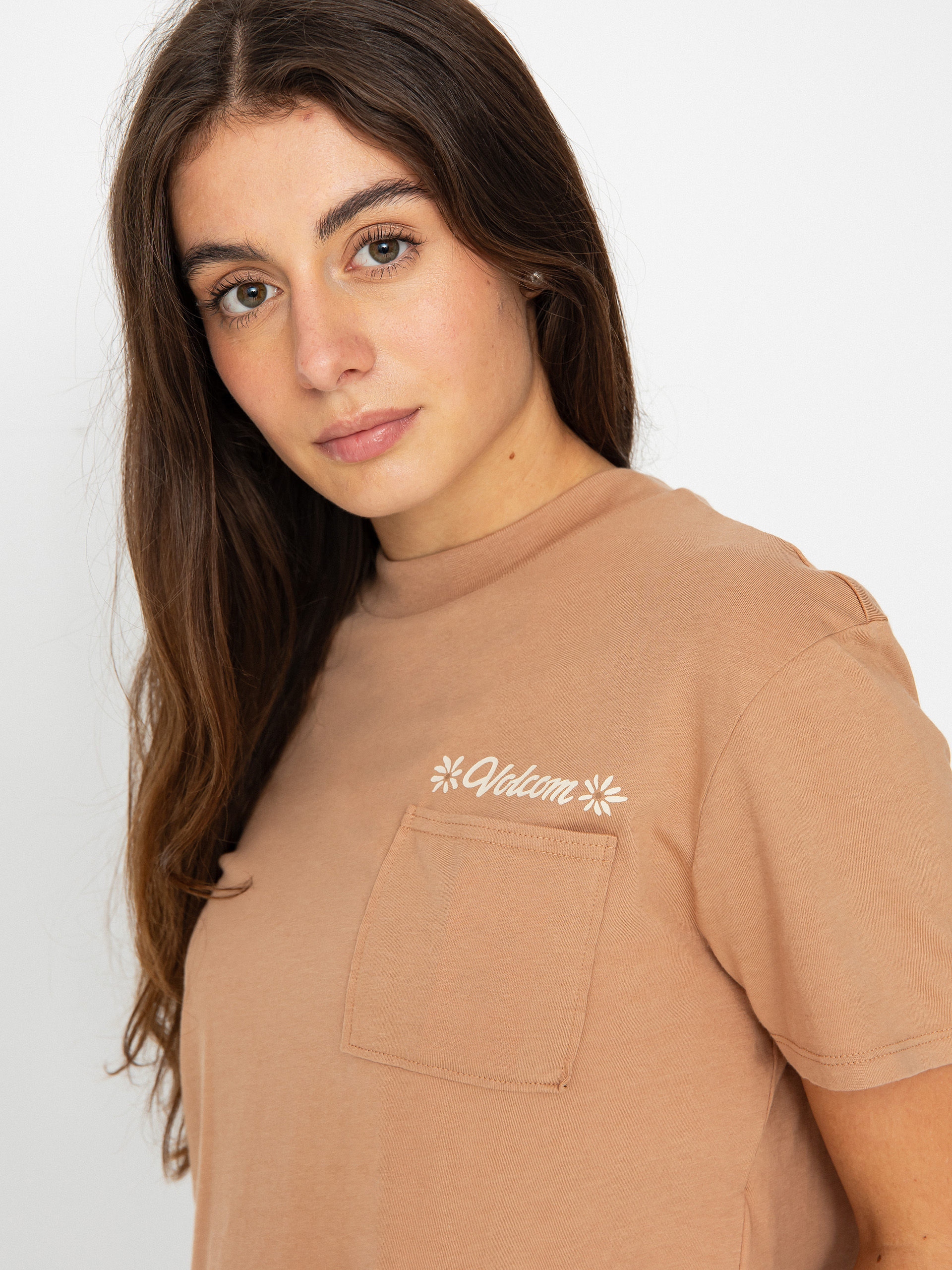 Volcom Pocket Dial Póló Wmn (clay)