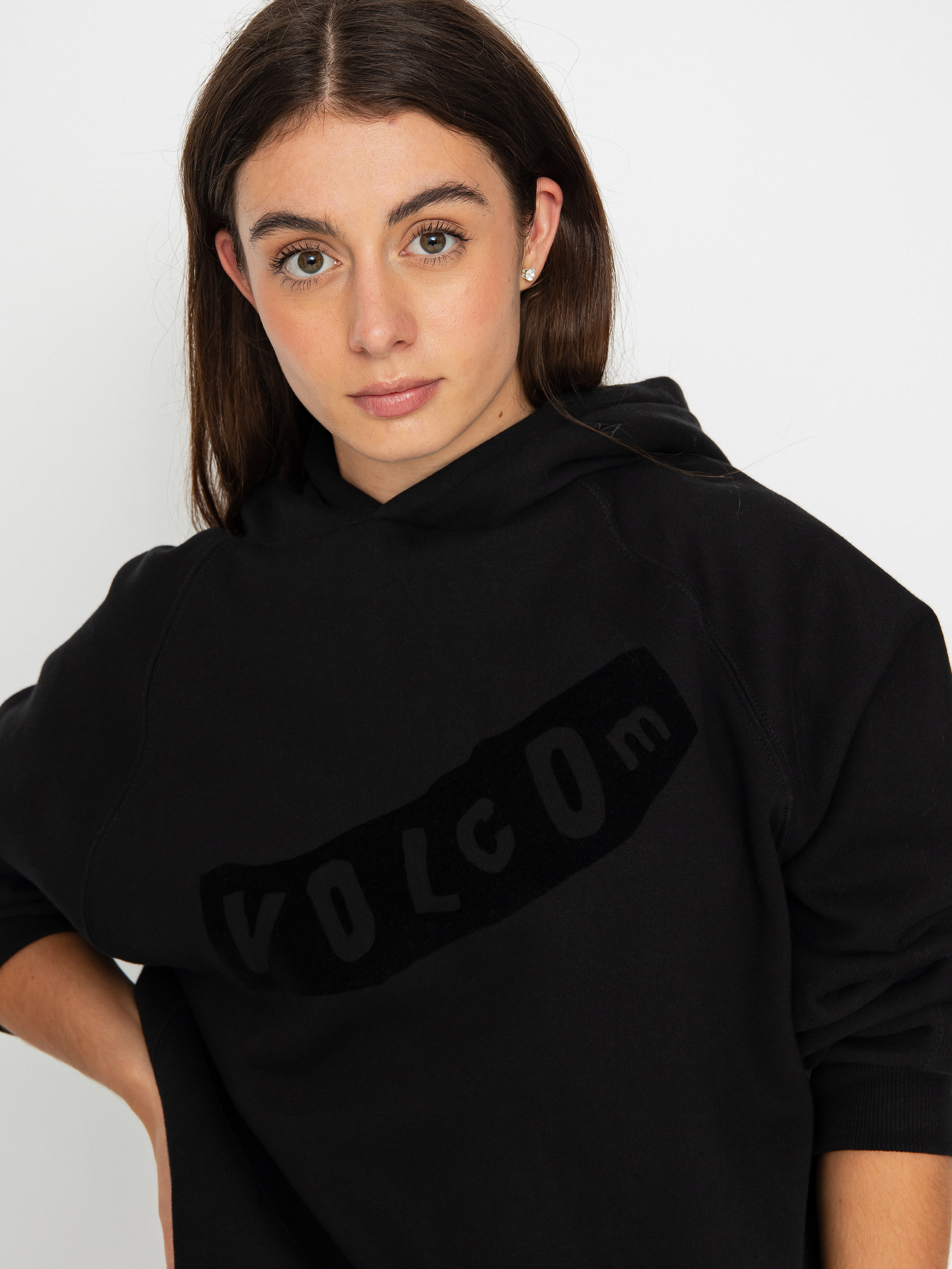 Volcom Pistol HD Kapucnis pulóver Wmn (black)