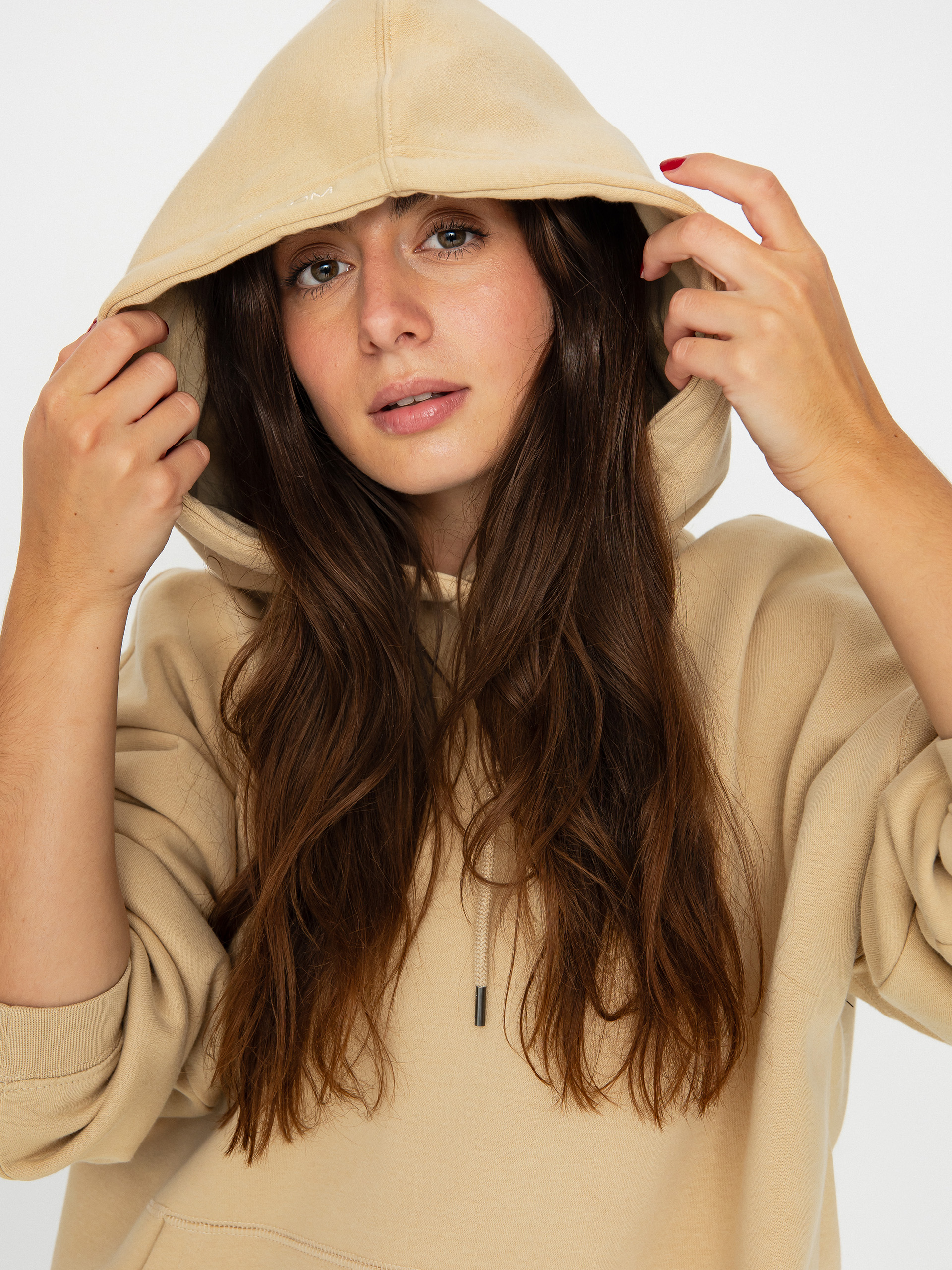 Volcom Stone Heart II HD Kapucnis pulóver Wmn (khaki)