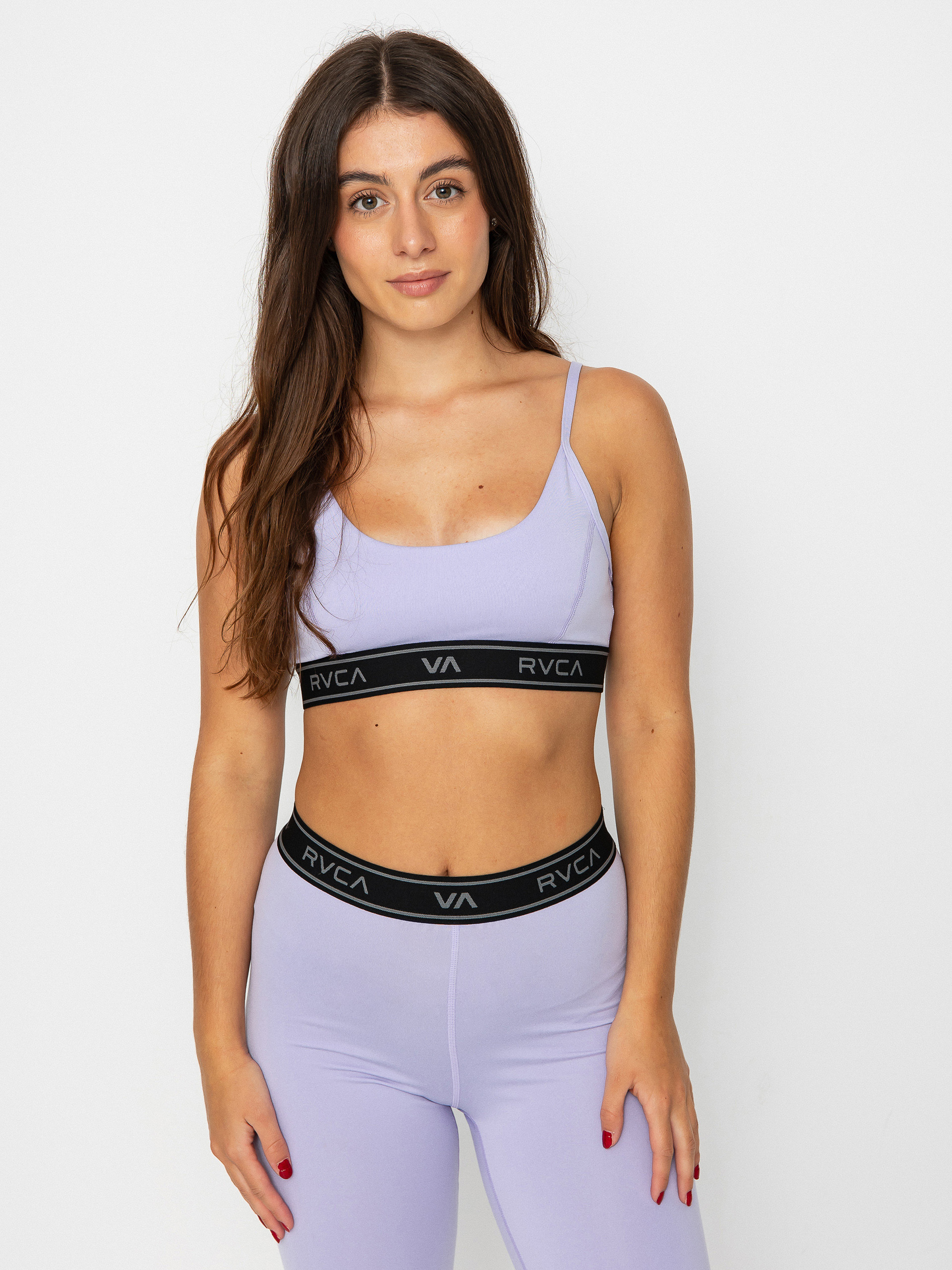 RVCA Góra od bikini Base Bra Fürdőruha Wmn (lavender)