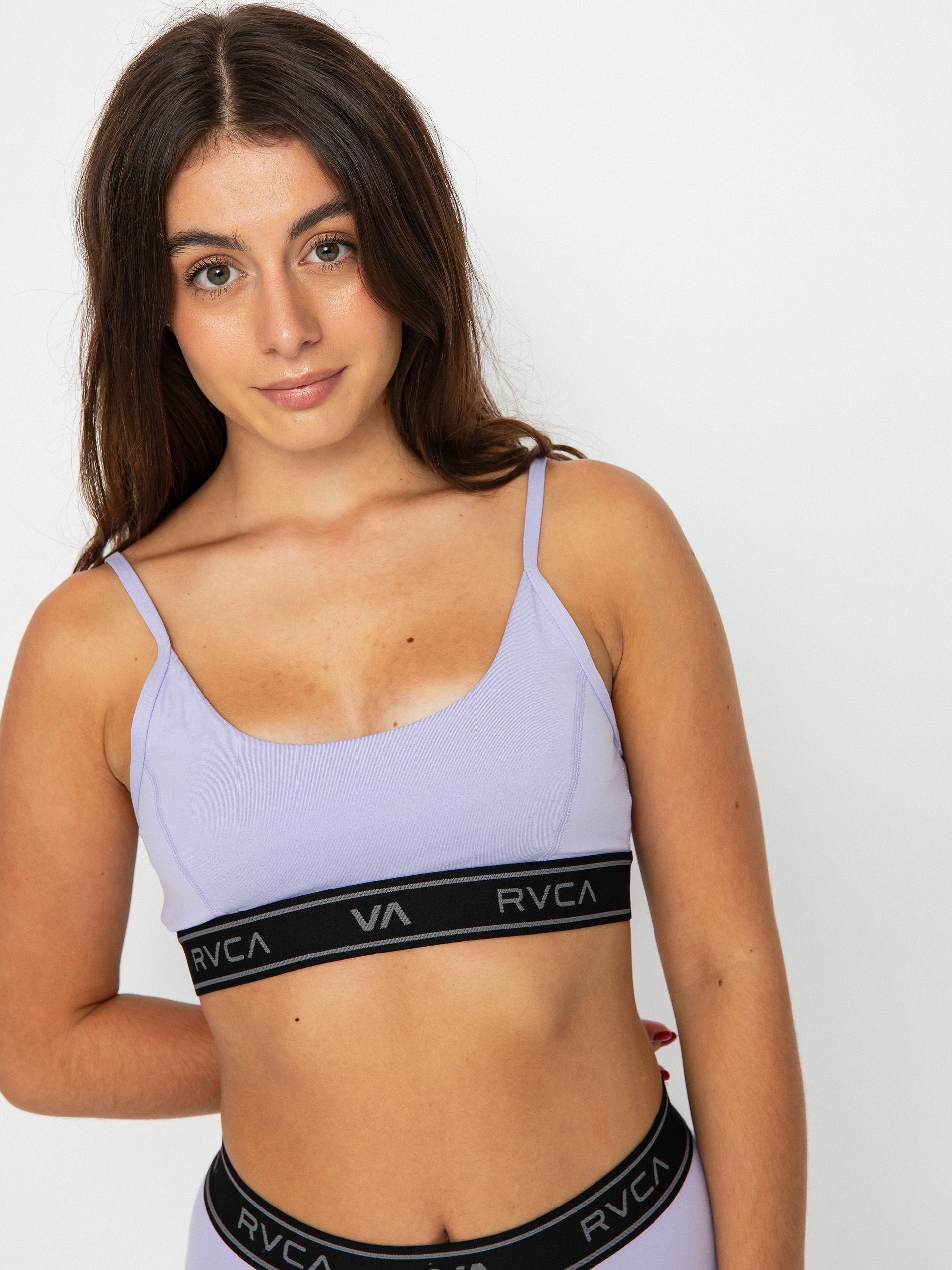 RVCA Góra od bikini Base Bra Fürdőruha Wmn (lavender)
