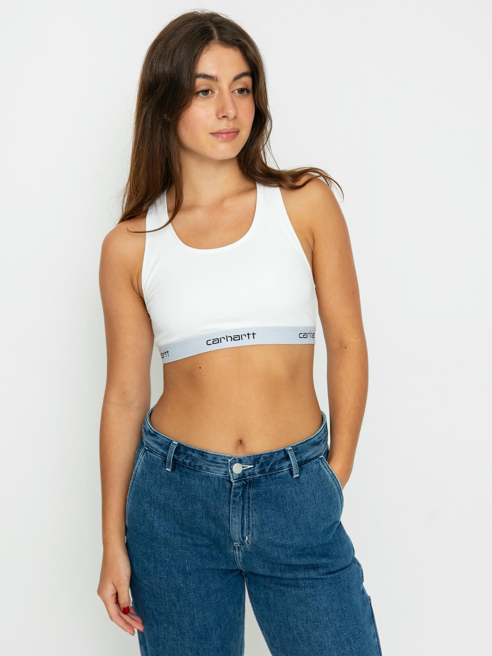 Carhartt WIP Top Script Racer Tank Alsónemű Wmn (white)