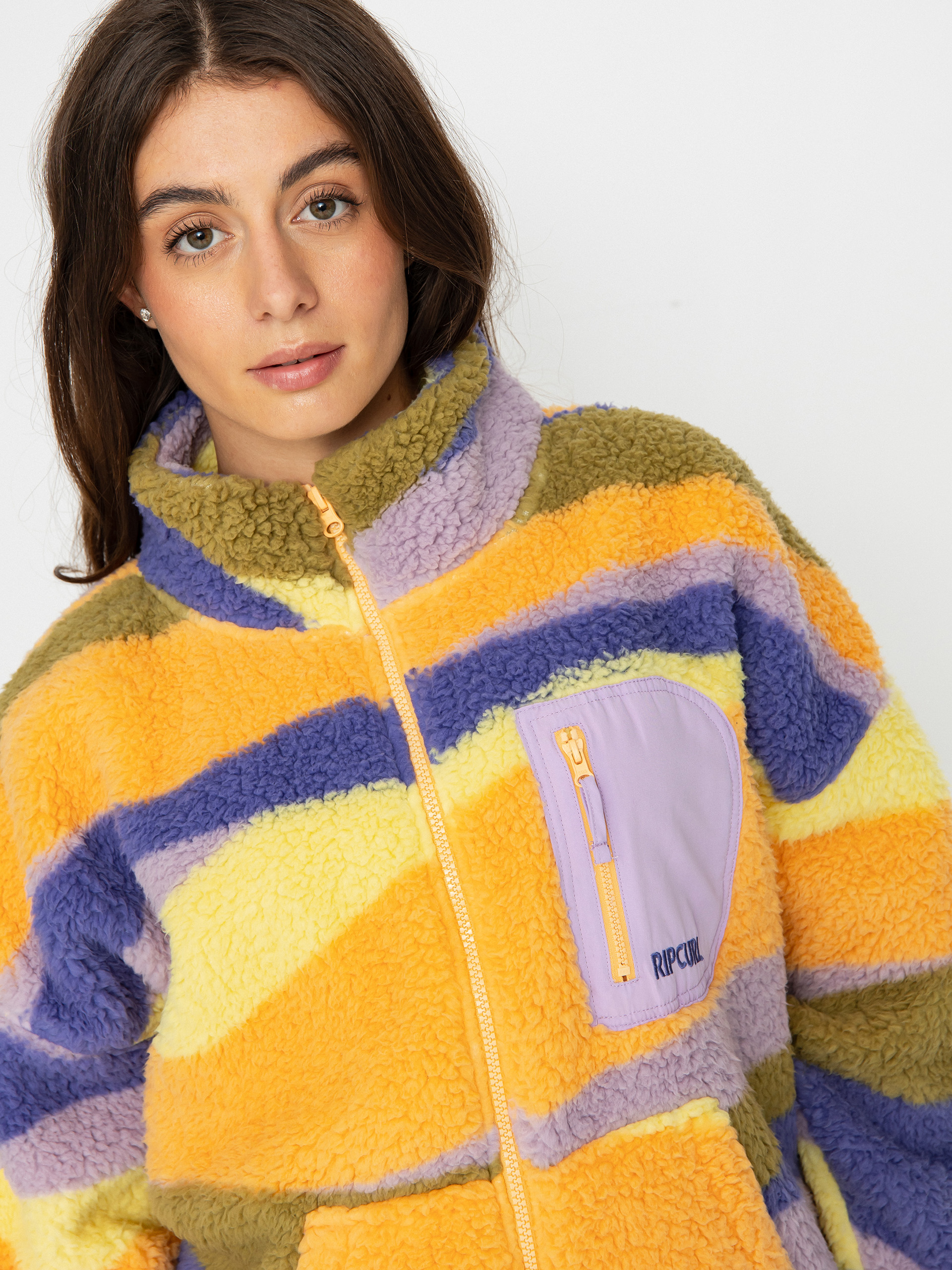 Női Rip Curl Sunrise Wavy Polár pulóver (multicolor)