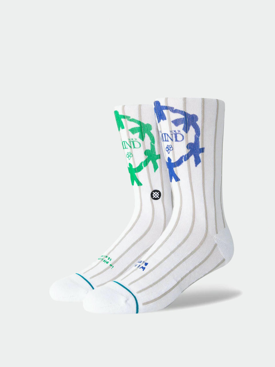 Stance Love Your Mind Zokni (white)