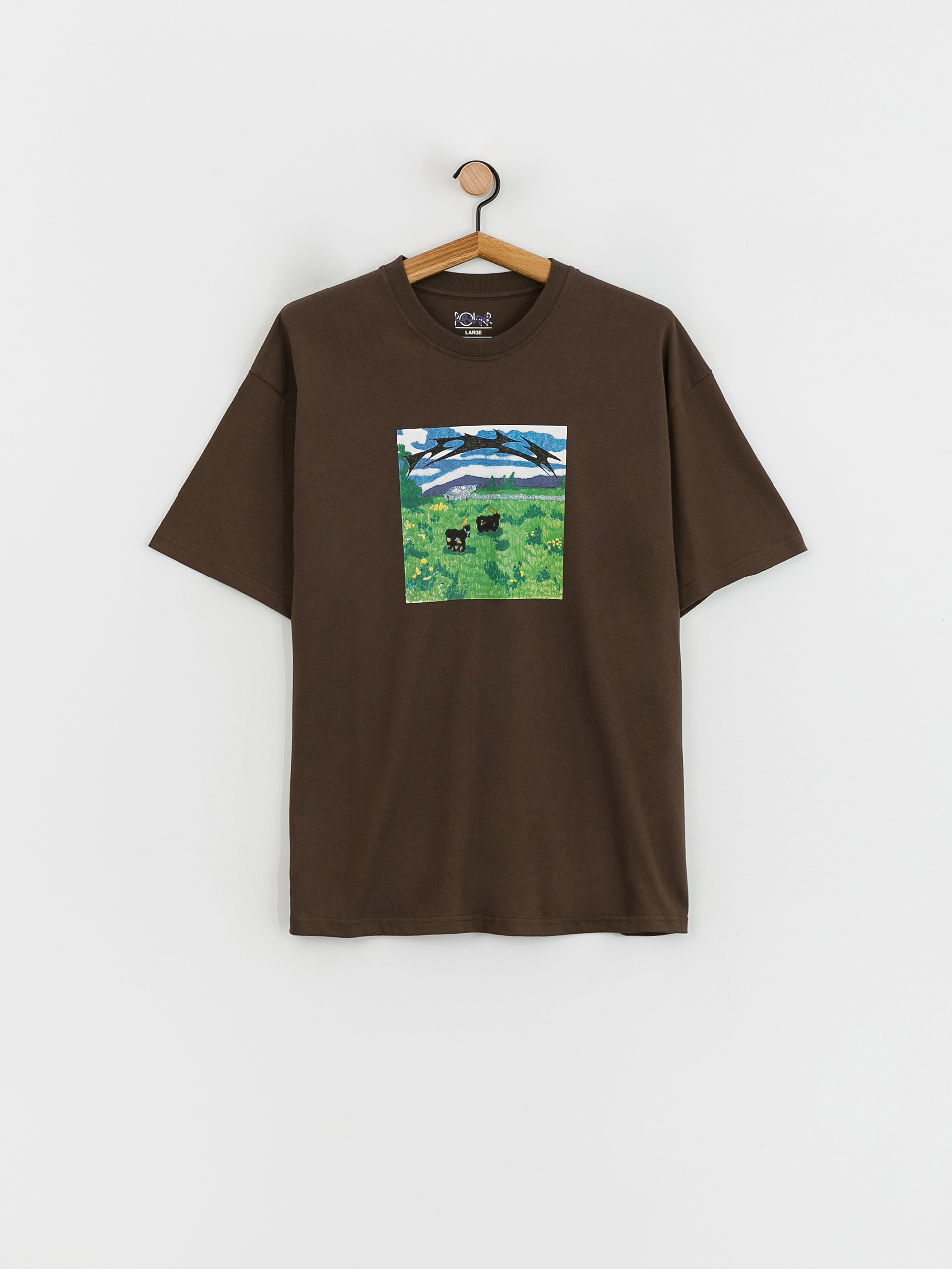 Polar Skate Meeeh póló (brown)